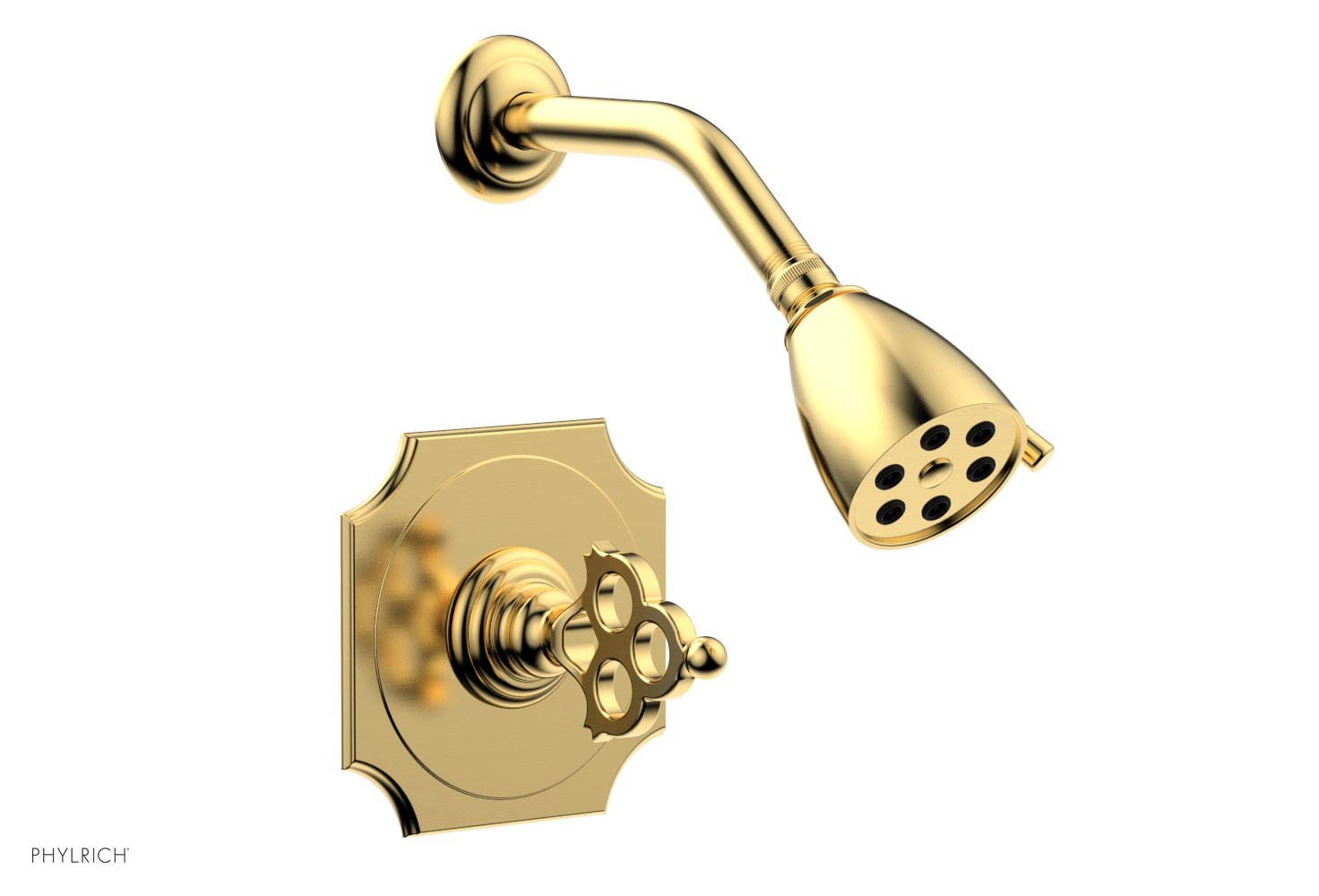 5" - Burnished Gold - MAISON Pressure Balance Shower Set 164-21 by Phylrich - New York Hardware