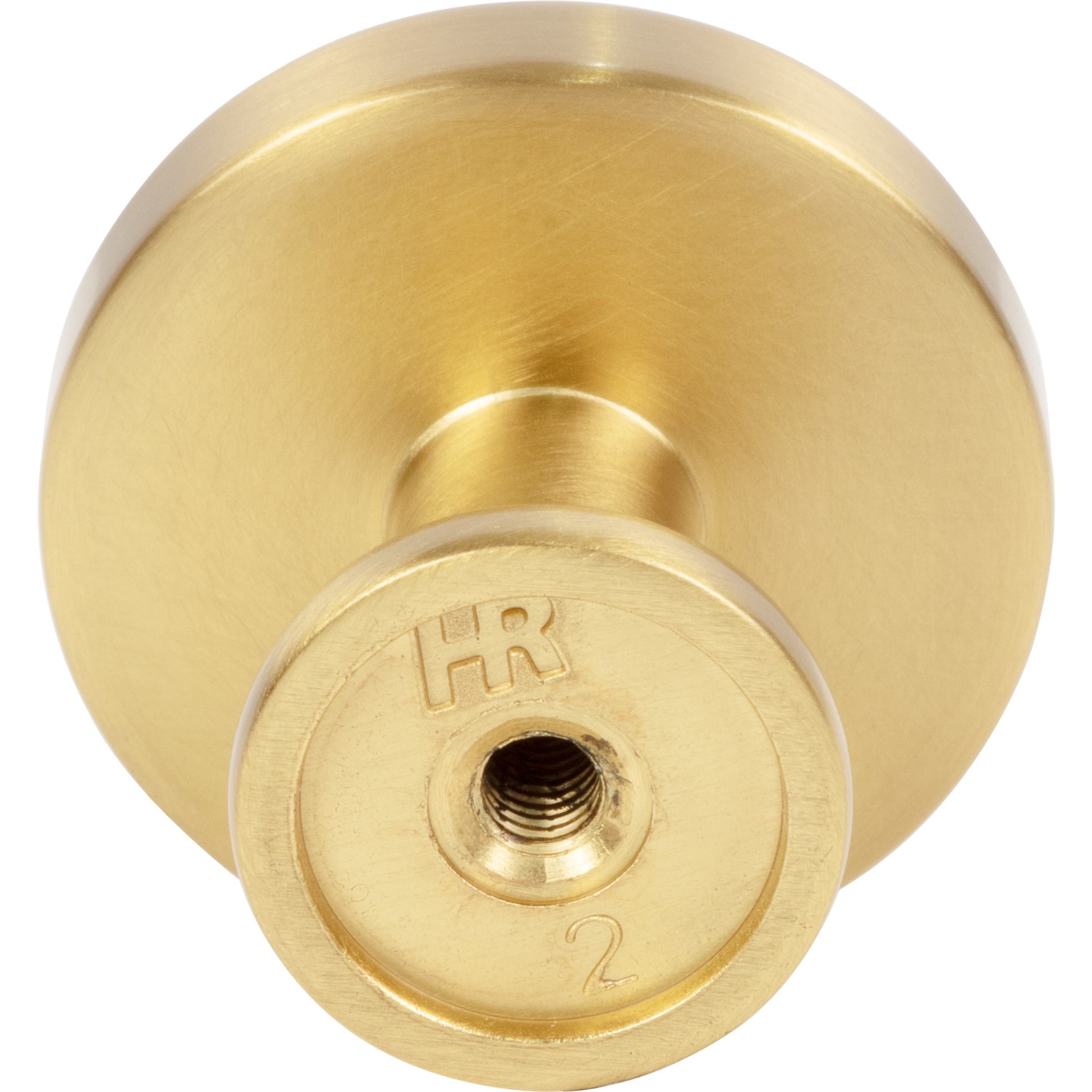 Jeffrey Alexander Richard Cabinet Knob Brushed Gold / 1-1/4"