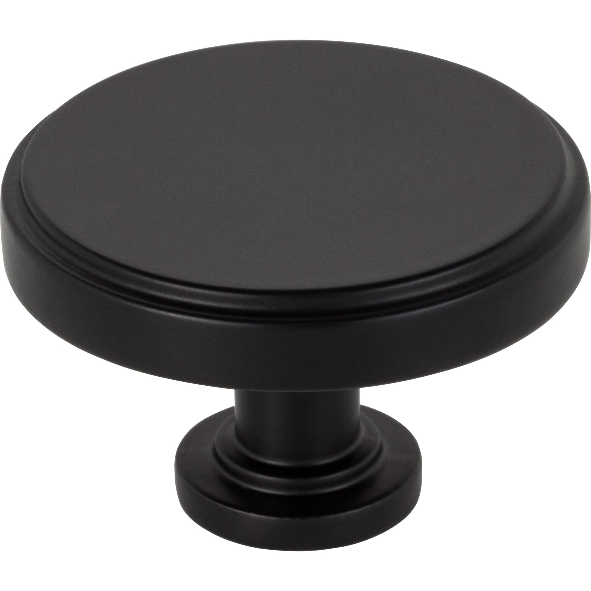 Jeffrey Alexander Richard Cabinet Knob Matte Black / 1-3/4"