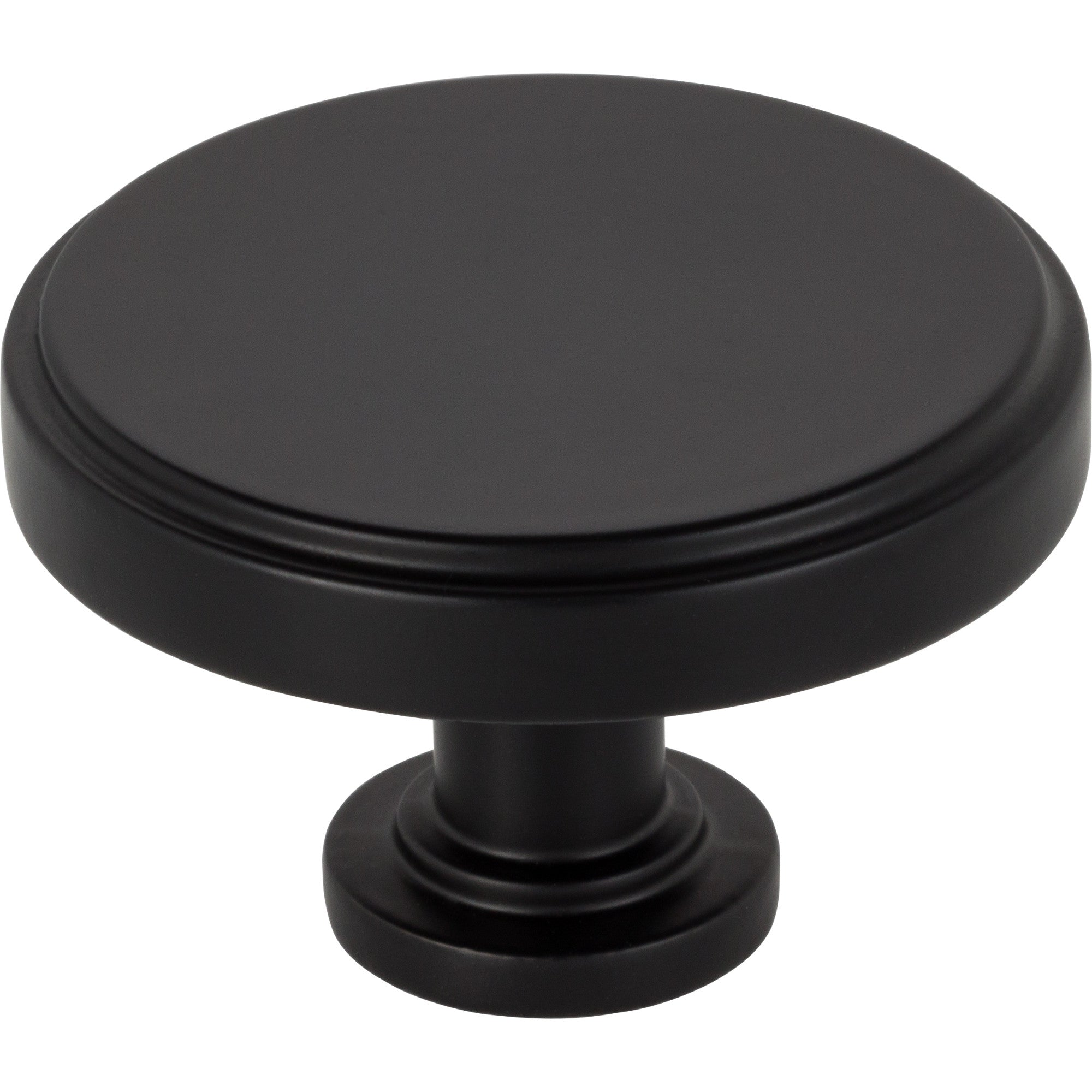 Jeffrey Alexander Richard Cabinet Knob Matte Black / 1-3/4"