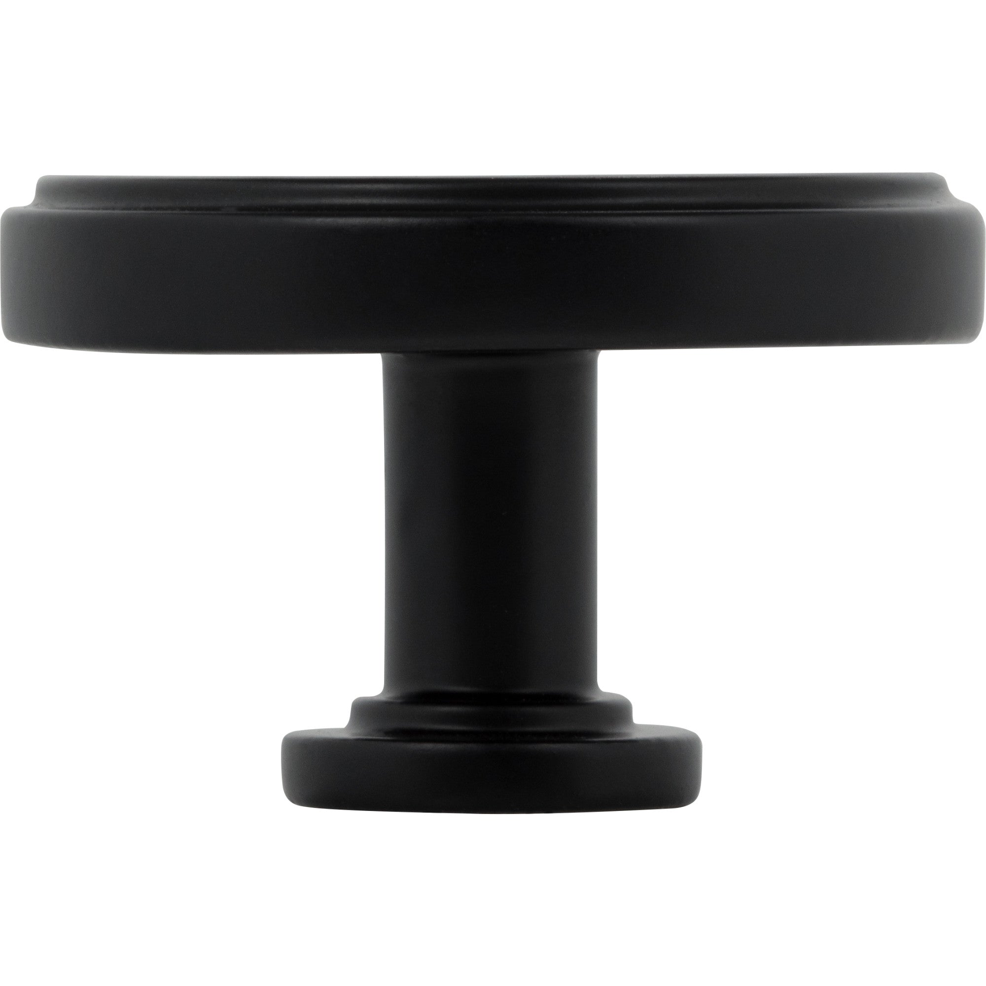 Jeffrey Alexander Richard Cabinet Knob Matte Black / 1-3/4"