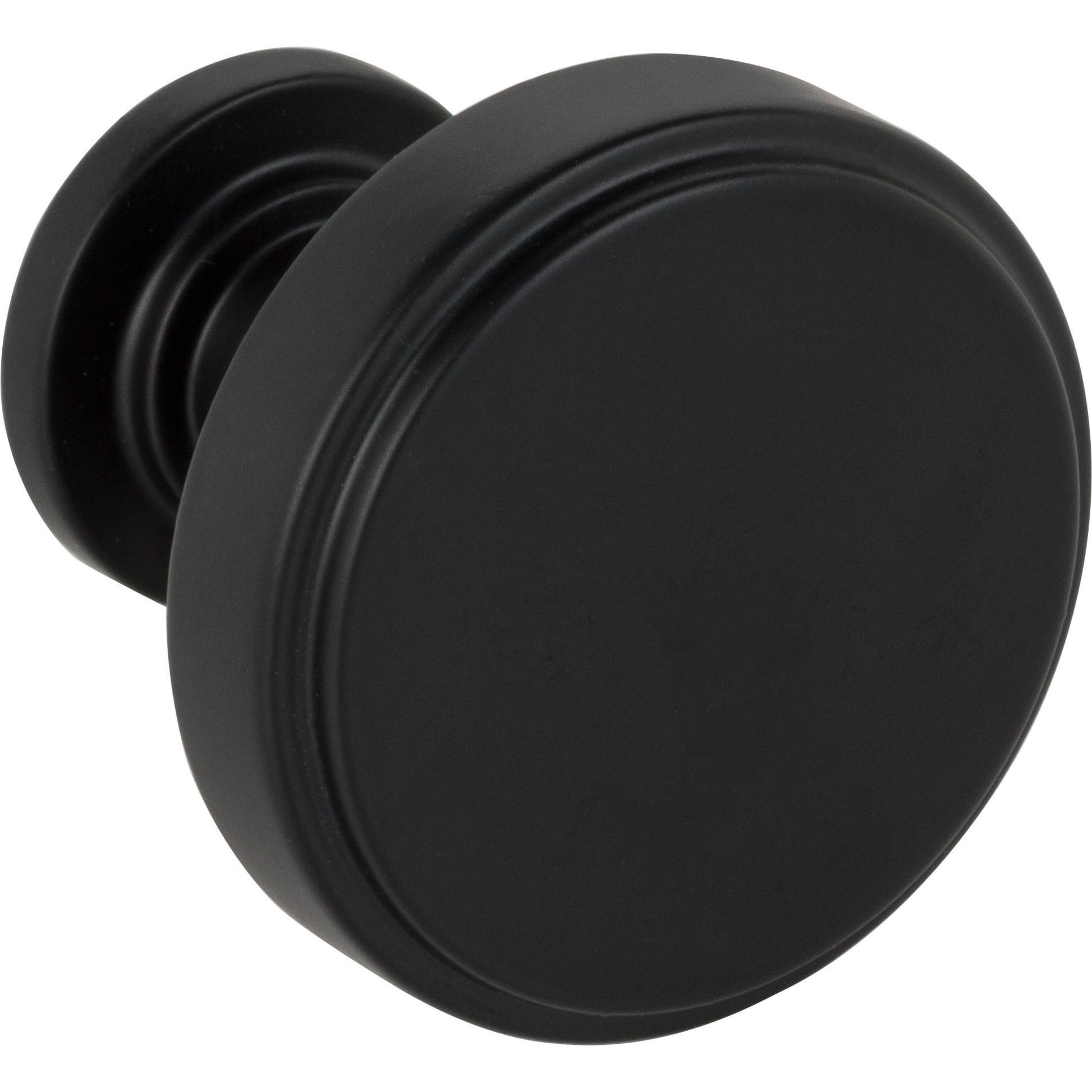Jeffrey Alexander Richard Cabinet Knob Matte Black / 1-1/4"