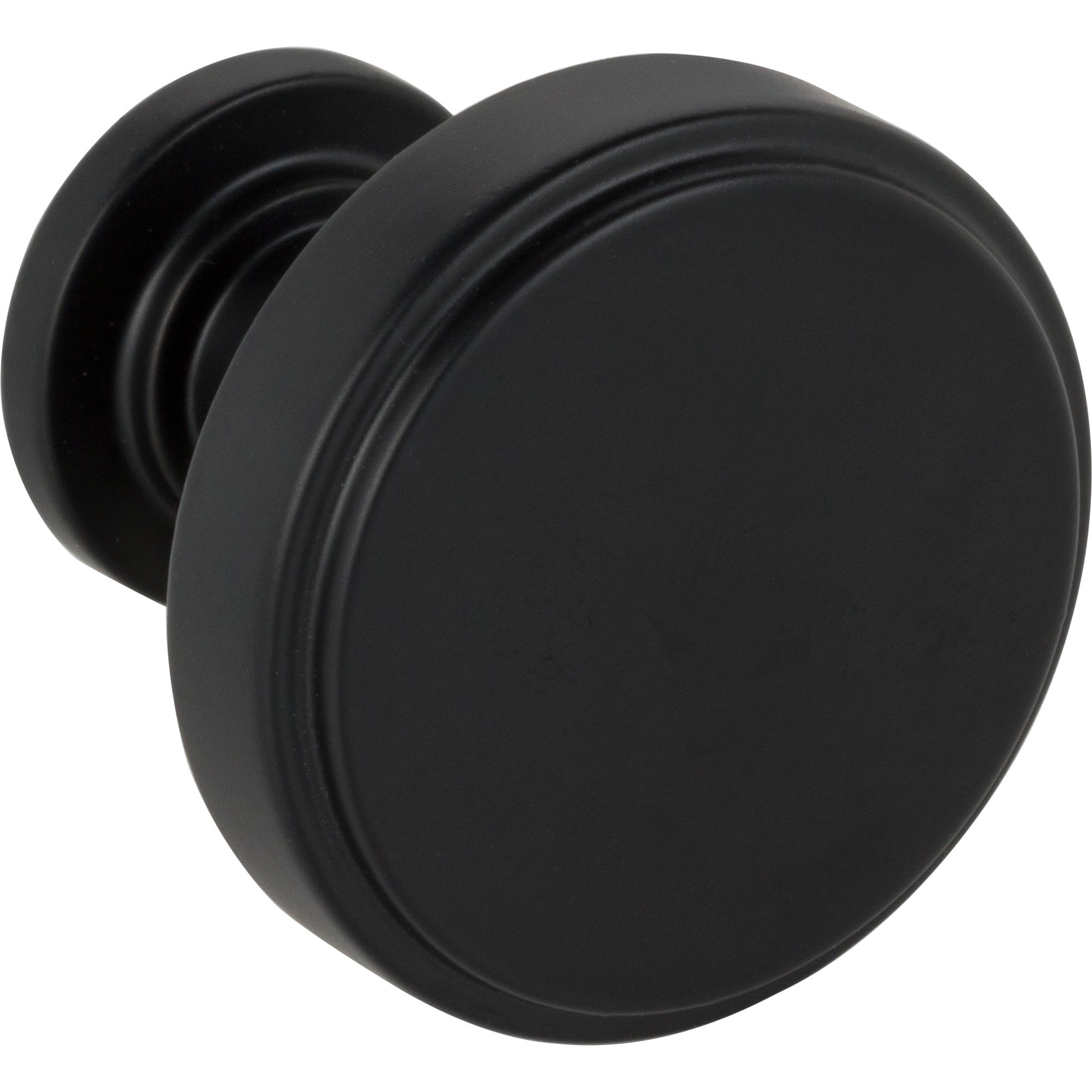 Jeffrey Alexander Richard Cabinet Knob Matte Black / 1-1/4"
