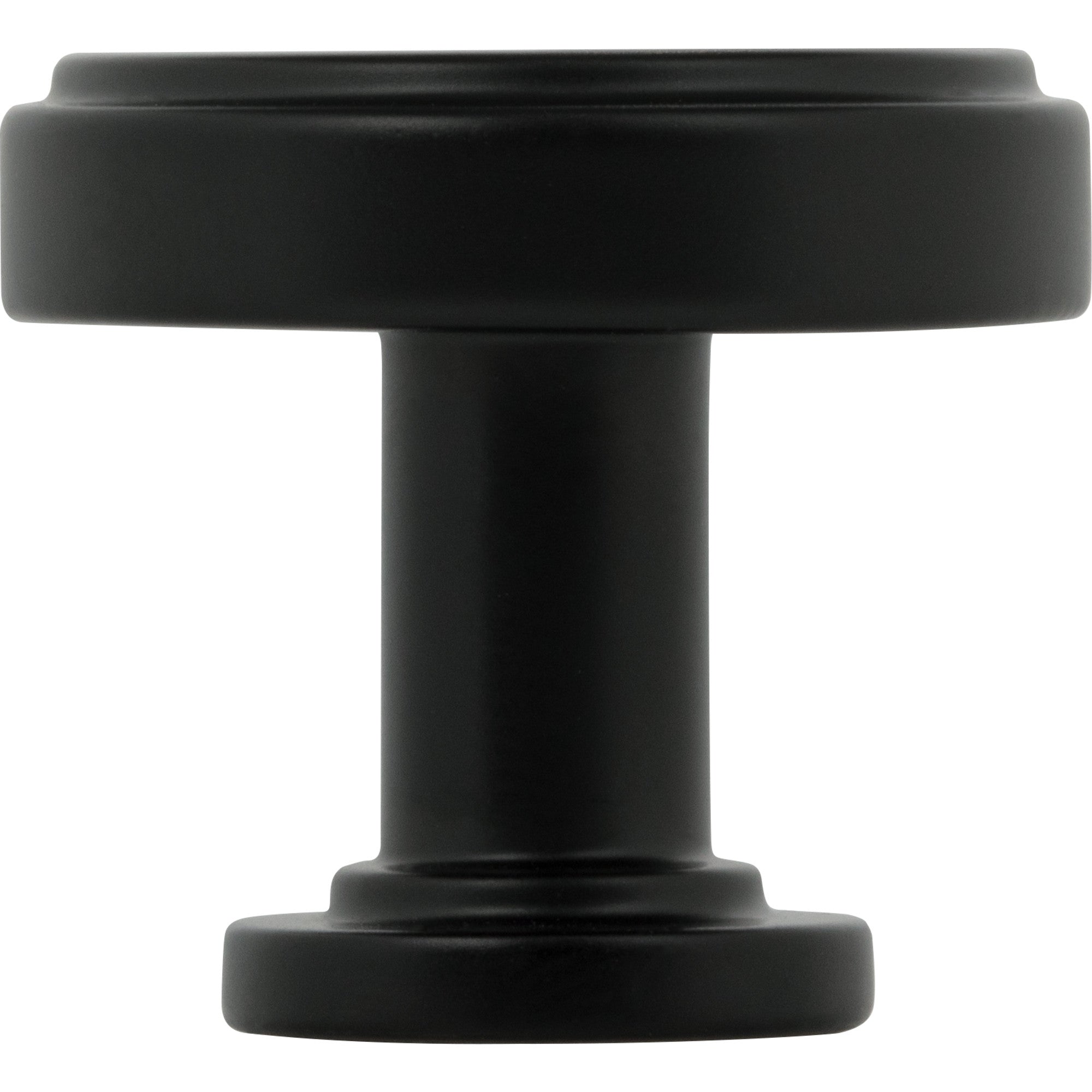 Jeffrey Alexander Richard Cabinet Knob Matte Black / 1-1/4"
