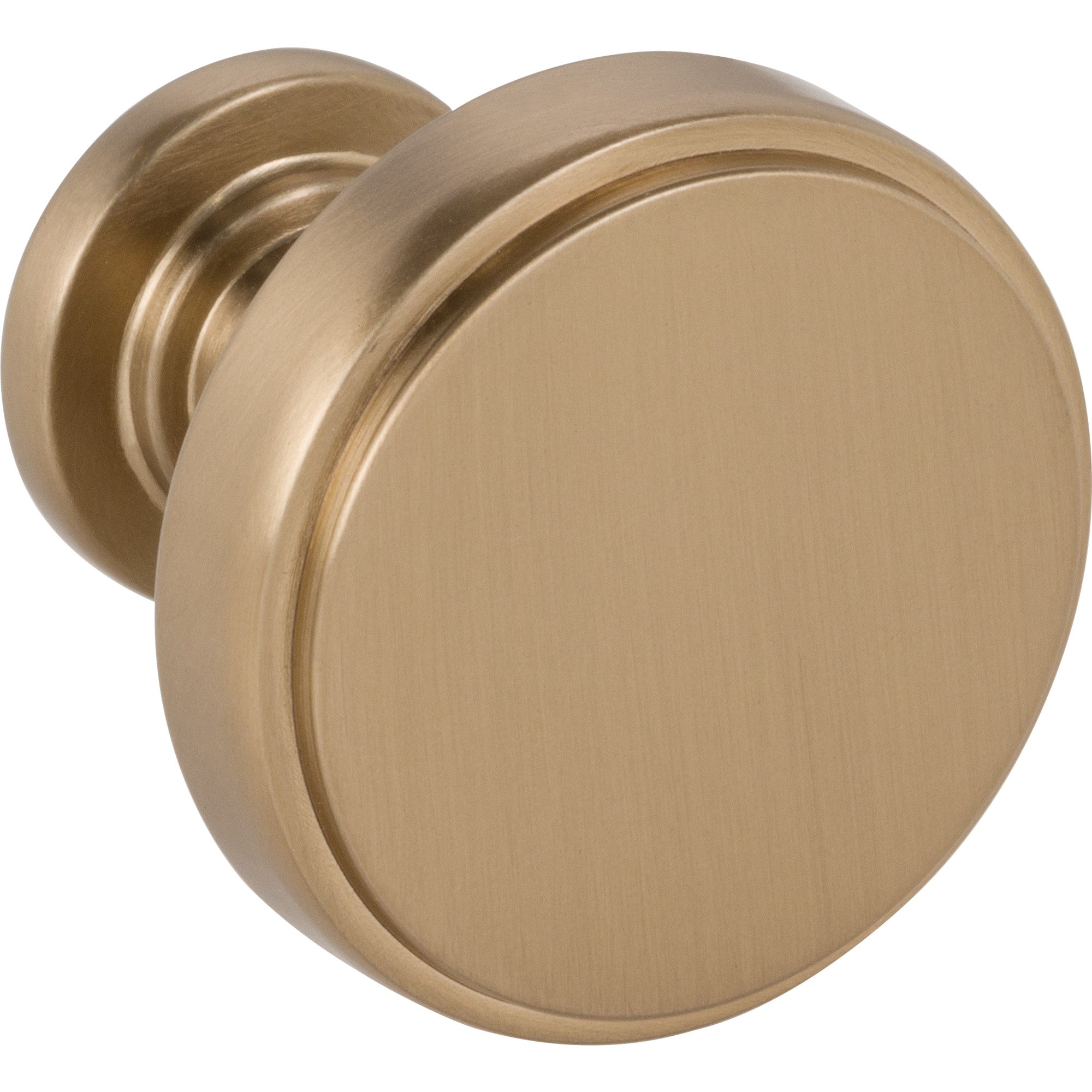 Jeffrey Alexander Richard Cabinet Knob Brushed Gold / 1-3/4"