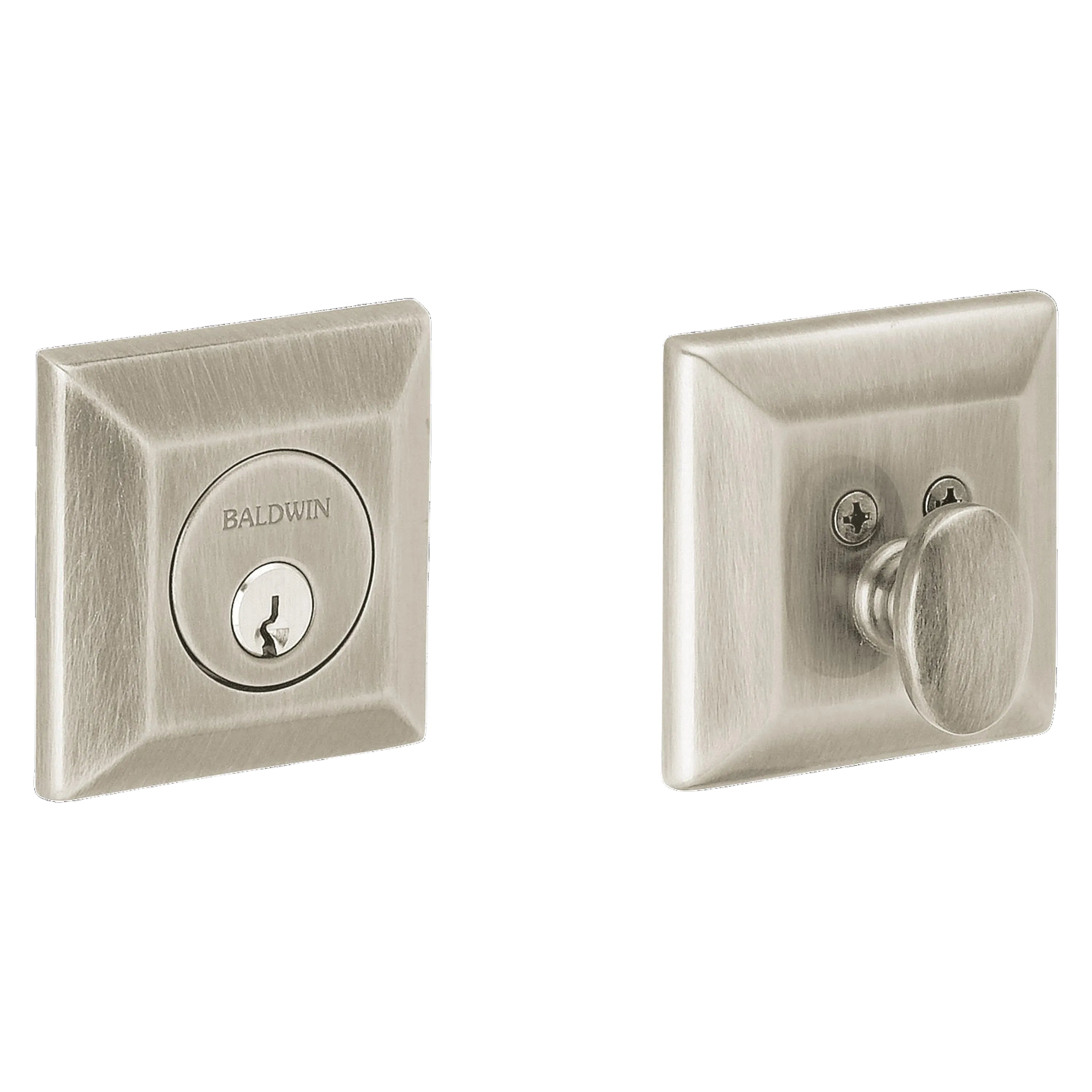 Baldwin 8254 Squared Single Cylinder Deadbolt