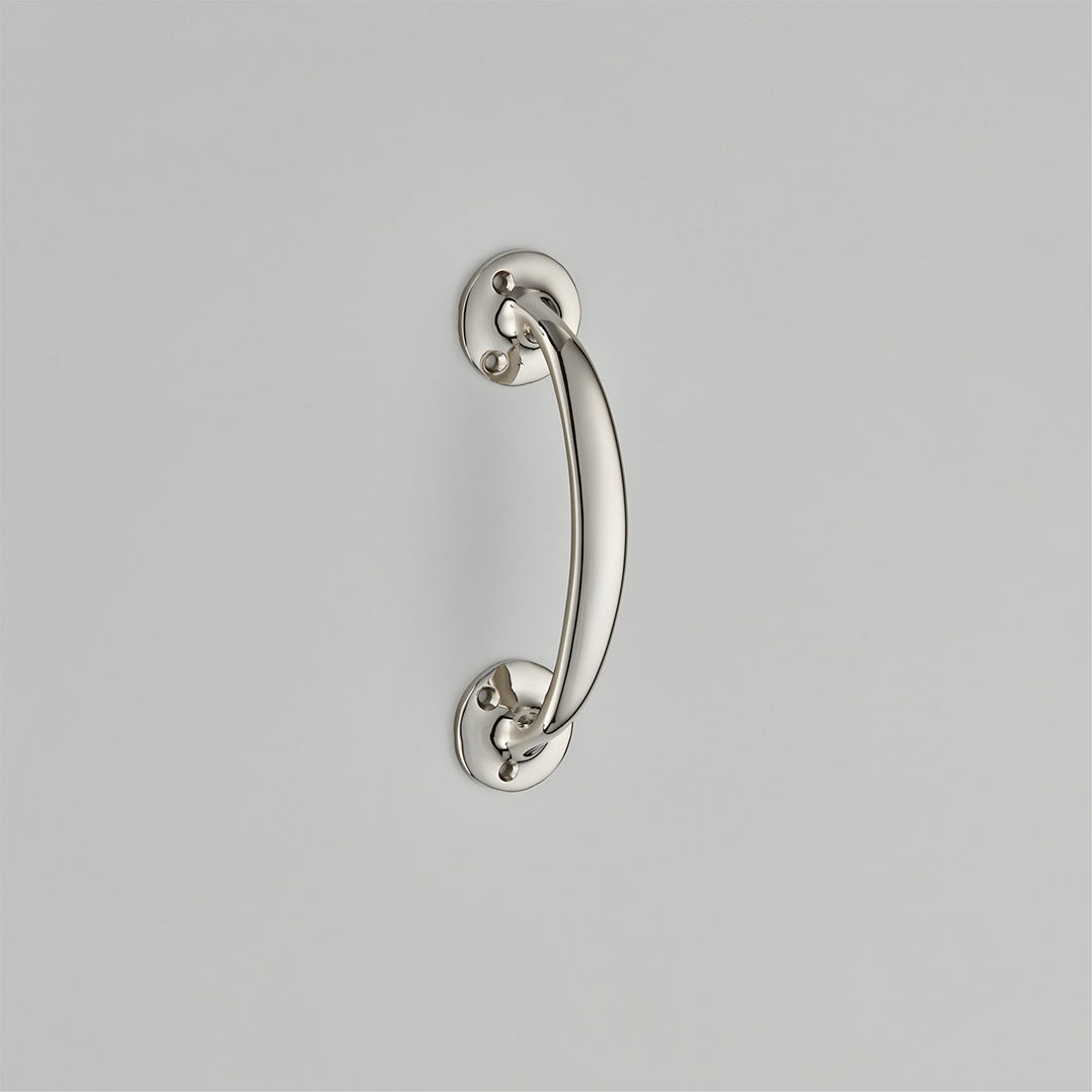 Croft Bow Cabinet Handle 152mm / Polished Nickel