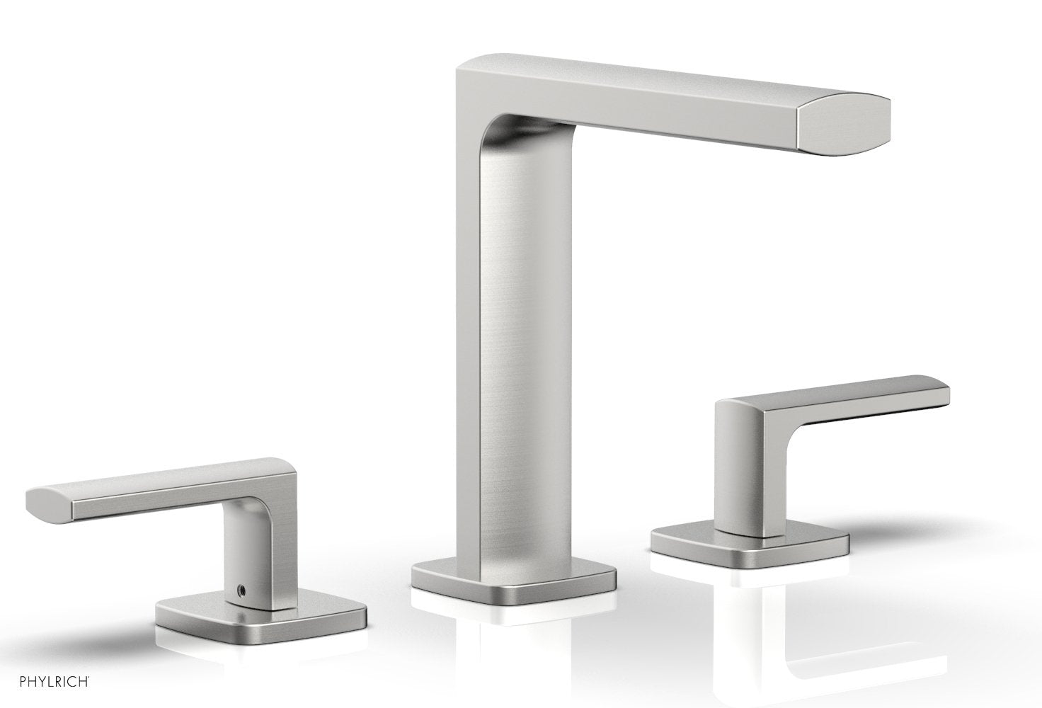 1-1/8" - Satin Chrome - RADI Widespread Faucet Lever Handles High Spout 181-02 by Phylrich - New York Hardware