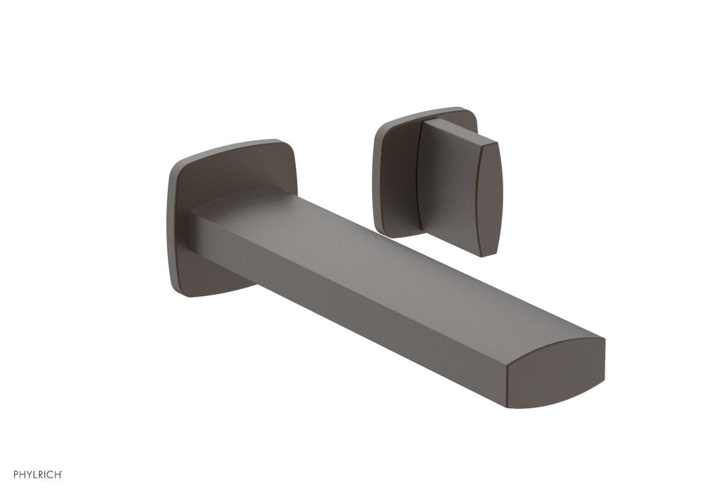 1-1/8" - Oil Rubbed Bronze - RADI Single Handle Wall Lavatory Set - Blade Handles 181-15 by Phylrich - New York Hardware