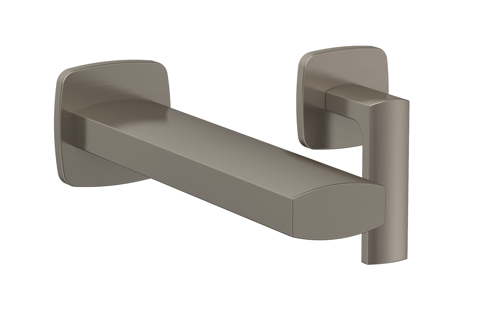 1-1/8" - Pewter - RADI Single Handle Wall Lavatory Set - Lever Handles 181-16 by Phylrich - New York Hardware