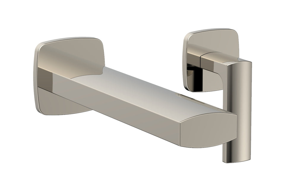 1-1/8" - Polished Nickel - RADI Single Handle Wall Lavatory Set - Lever Handles 181-16 by Phylrich - New York Hardware