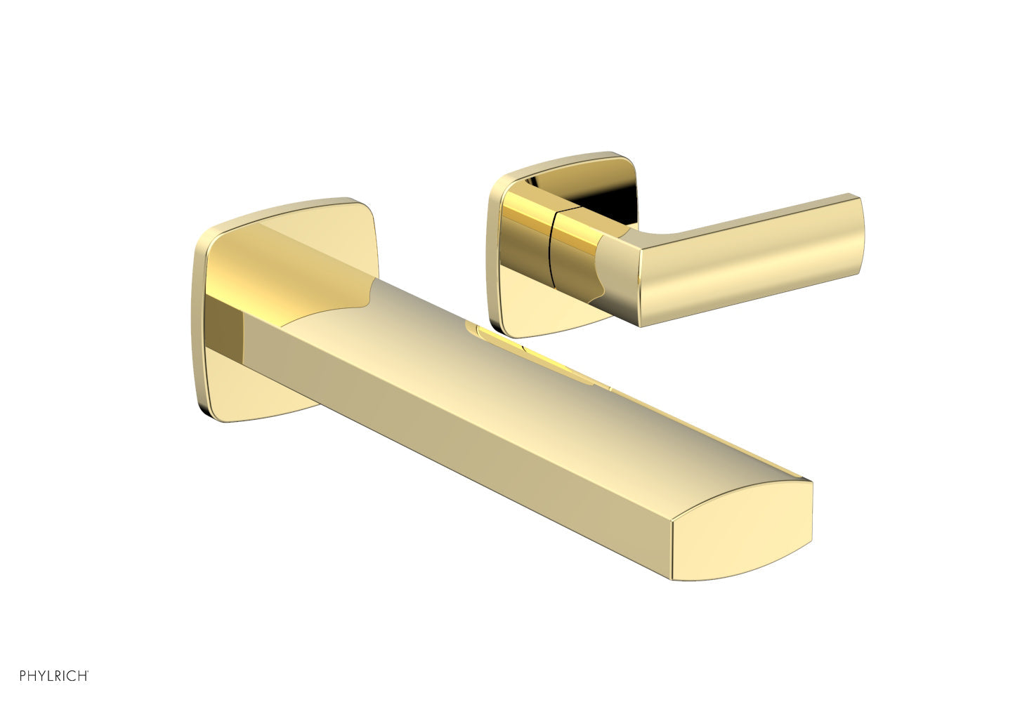 Phylrich RADI Single Handle Wall Lavatory Set Lever Handles