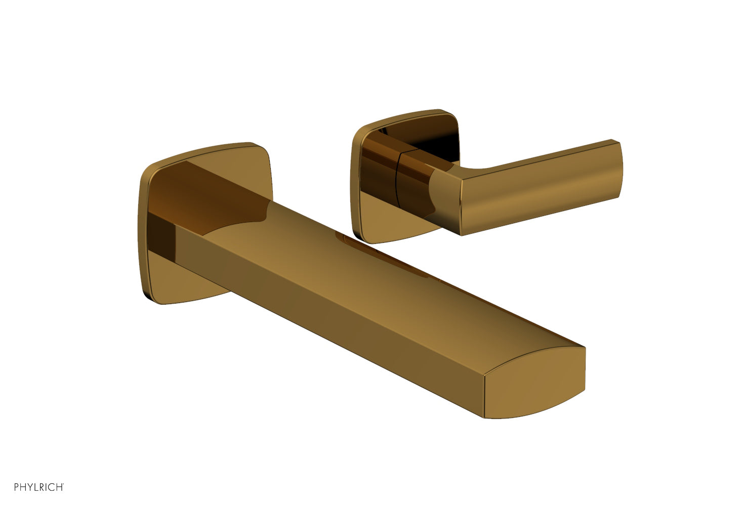 Phylrich RADI Single Handle Wall Lavatory Set Lever Handles