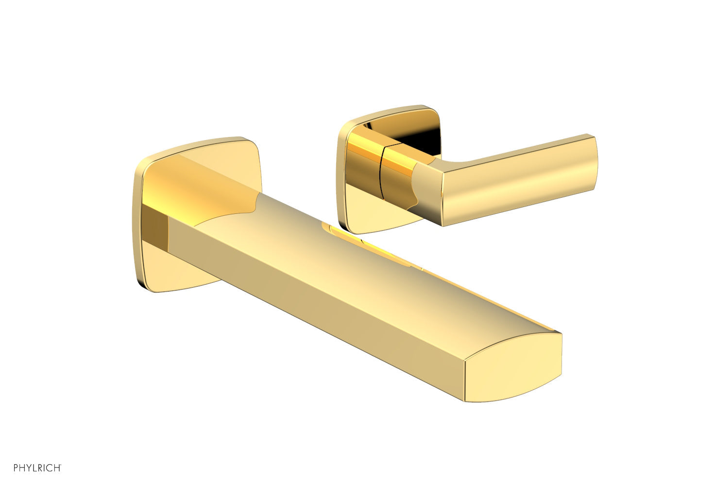 Phylrich RADI Single Handle Wall Lavatory Set Lever Handles