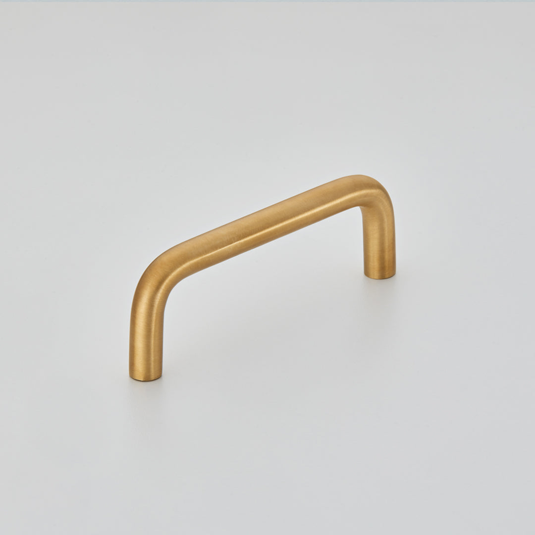 Croft D Cabinet Handle 154mm / Smoked Brass