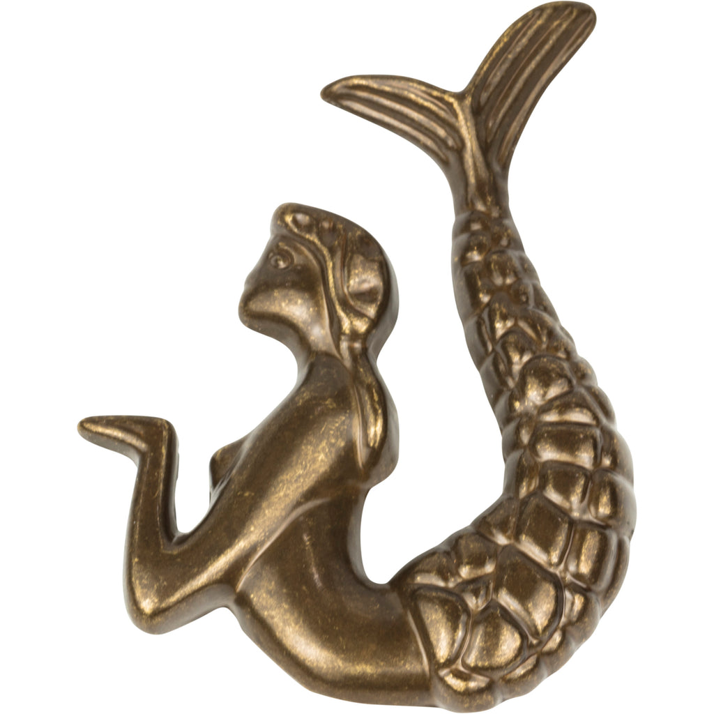 Mermaid Knob Right by Atlas Burnished Bronze