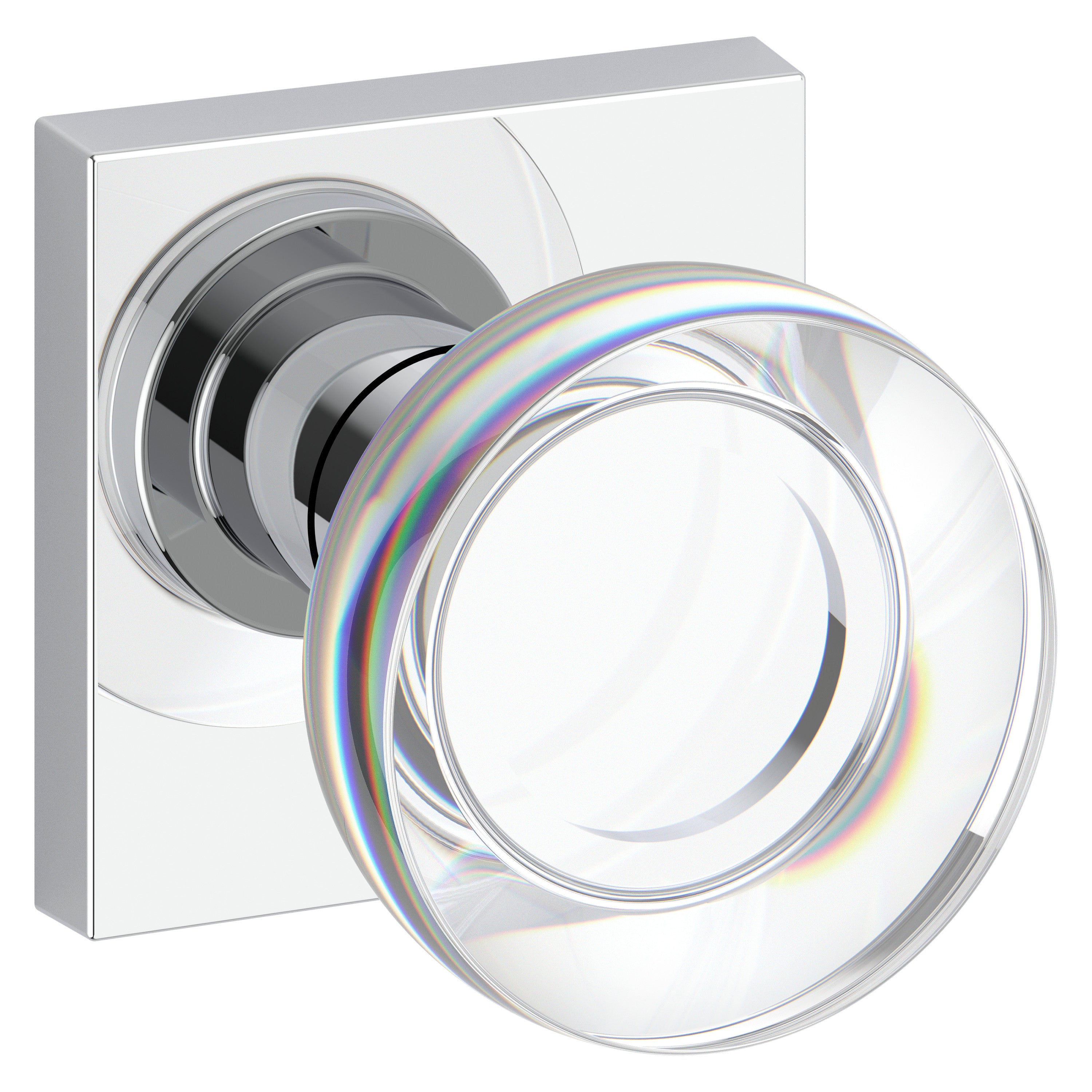 Baldwin Reserve Contemporary Crystal Full Dummy Knob Set