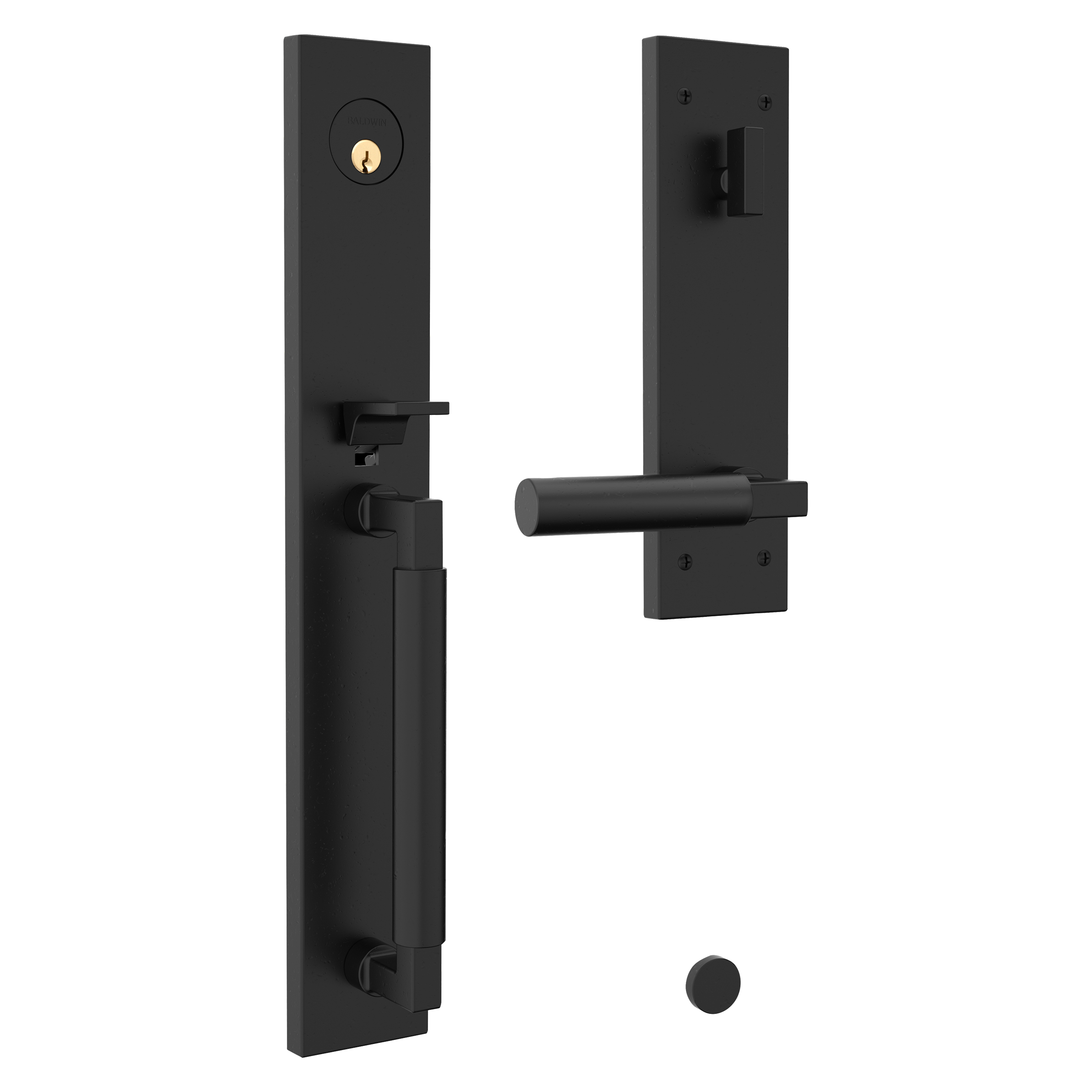 Baldwin Gramercy Egress Entrance Handleset with L029 Lever