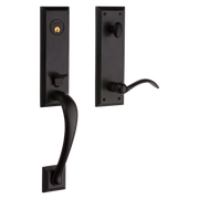 Baldwin Cody Single Cylinder Handleset with 5452V Beavertail Lever