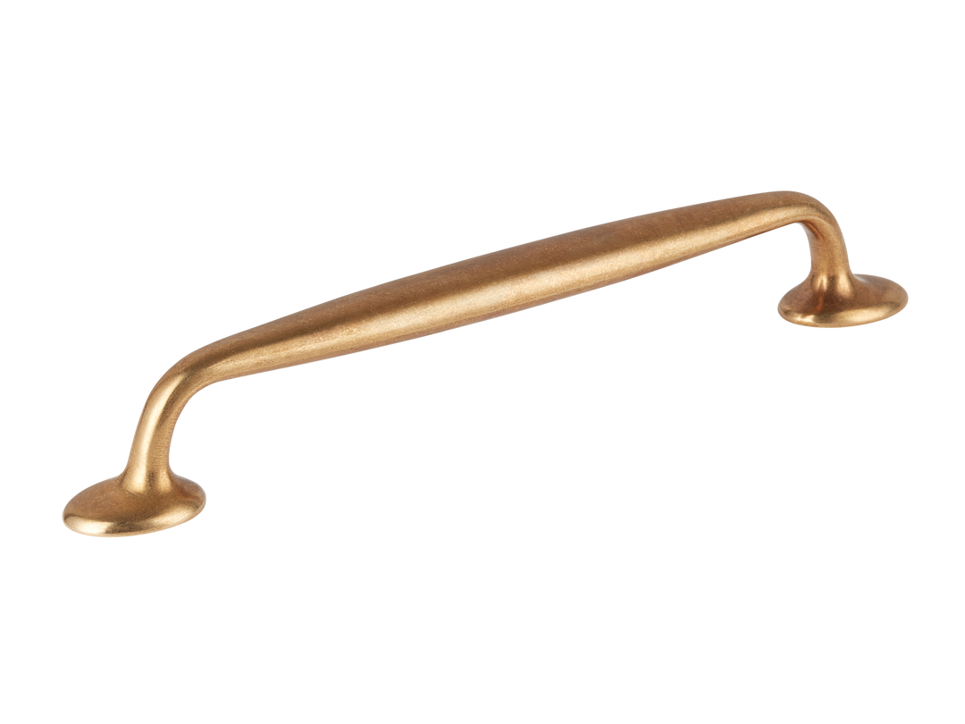 Bakes Cabinet Handle by Armac Martin - 203mm - Burnished Brass
