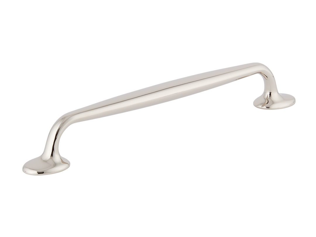 Bakes Cabinet Handle by Armac Martin - 203mm - Polished Nickel Plate
