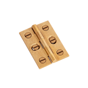 Armac Martin 207 - (Pair of) 2 SLOT Broad Butt Hinge With Slotted Screws