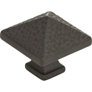 Craftsman Square Knob by Atlas Aged Bronze