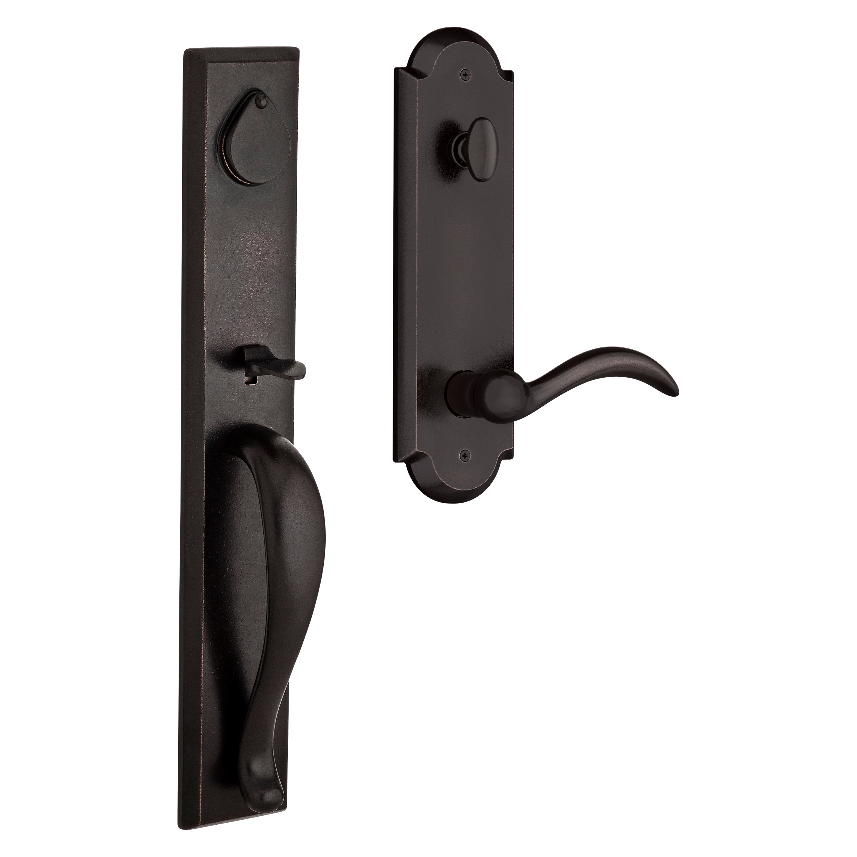 Baldwin Reserve Longview Handleset With Arch Lever
