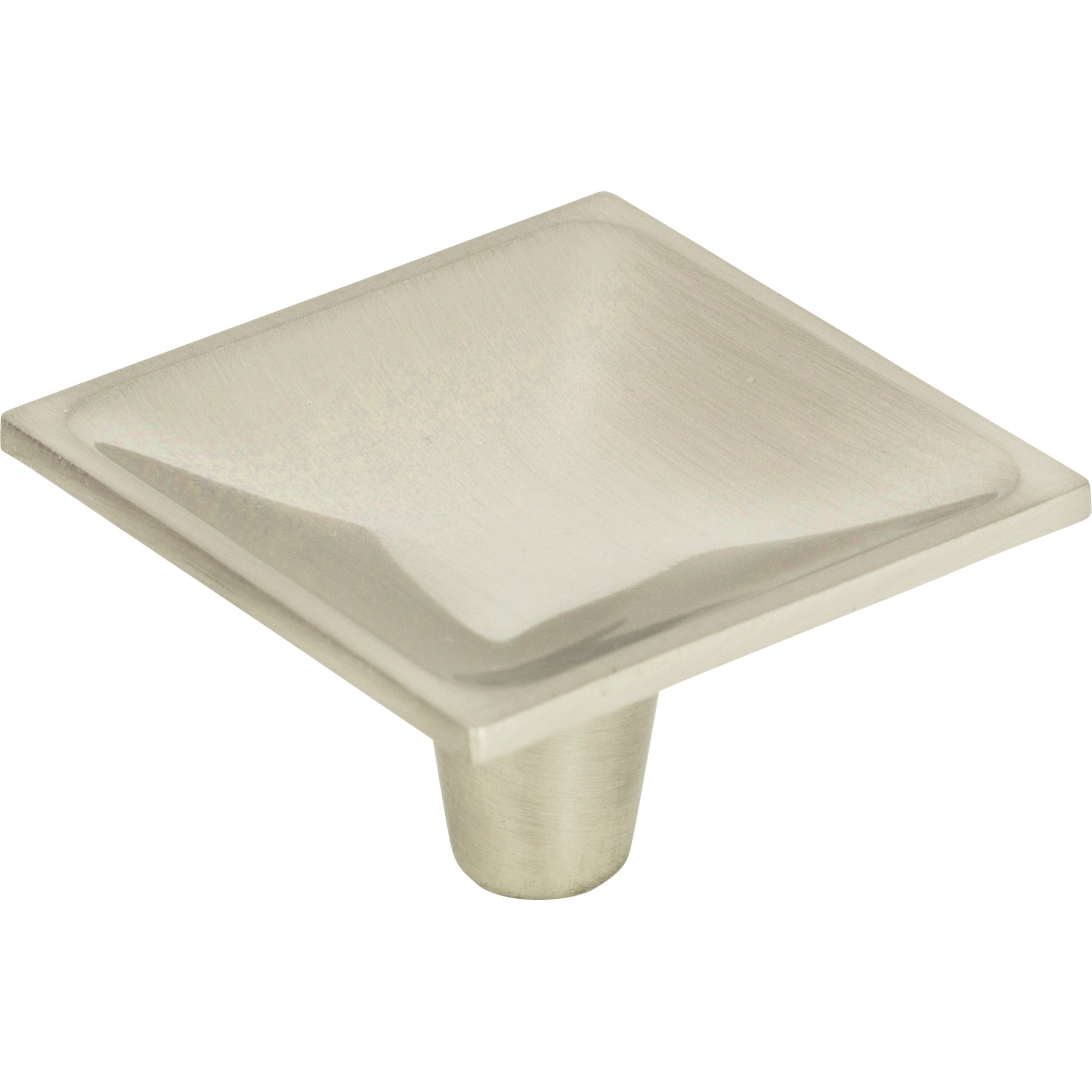 Dap Square Knob by Atlas Brushed Nickel