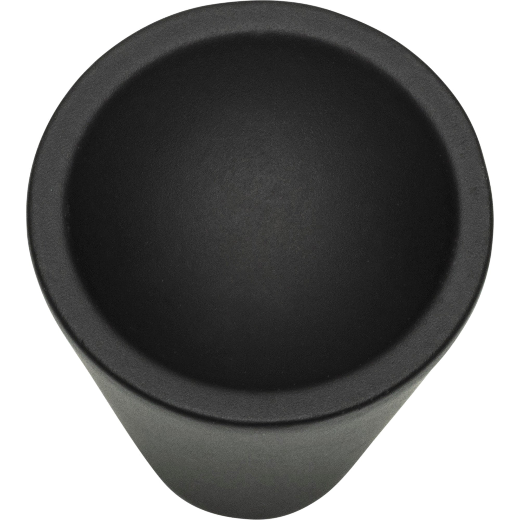 Dap Cone Knob by Atlas Matte Black