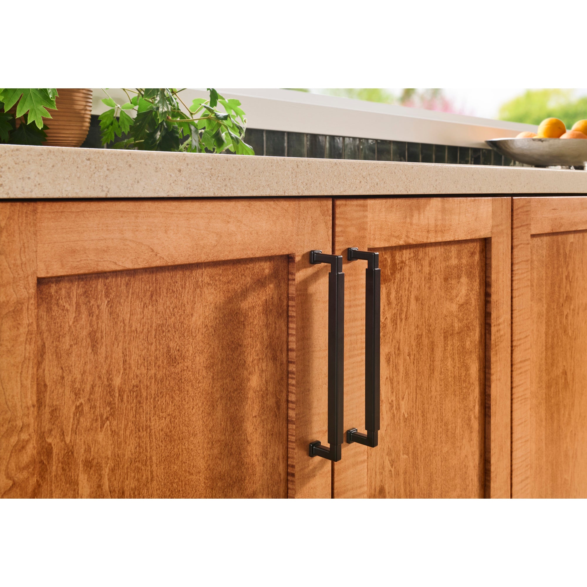 Jeffrey Alexander Nash Cabinet Pull Matte Black / 192 mm