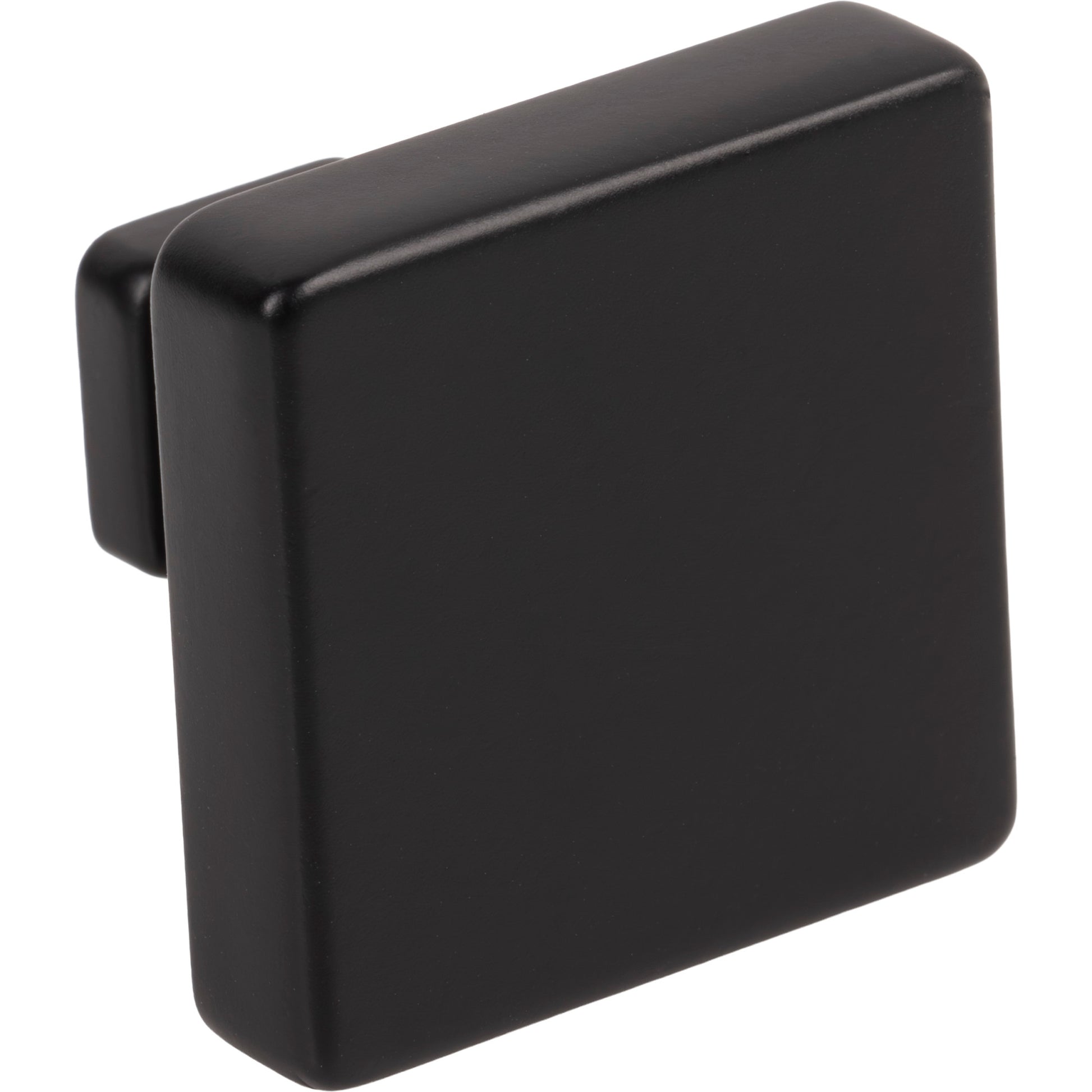 Jeffrey Alexander Nash Square Cabinet Knob Matte Black / 1-3/8"