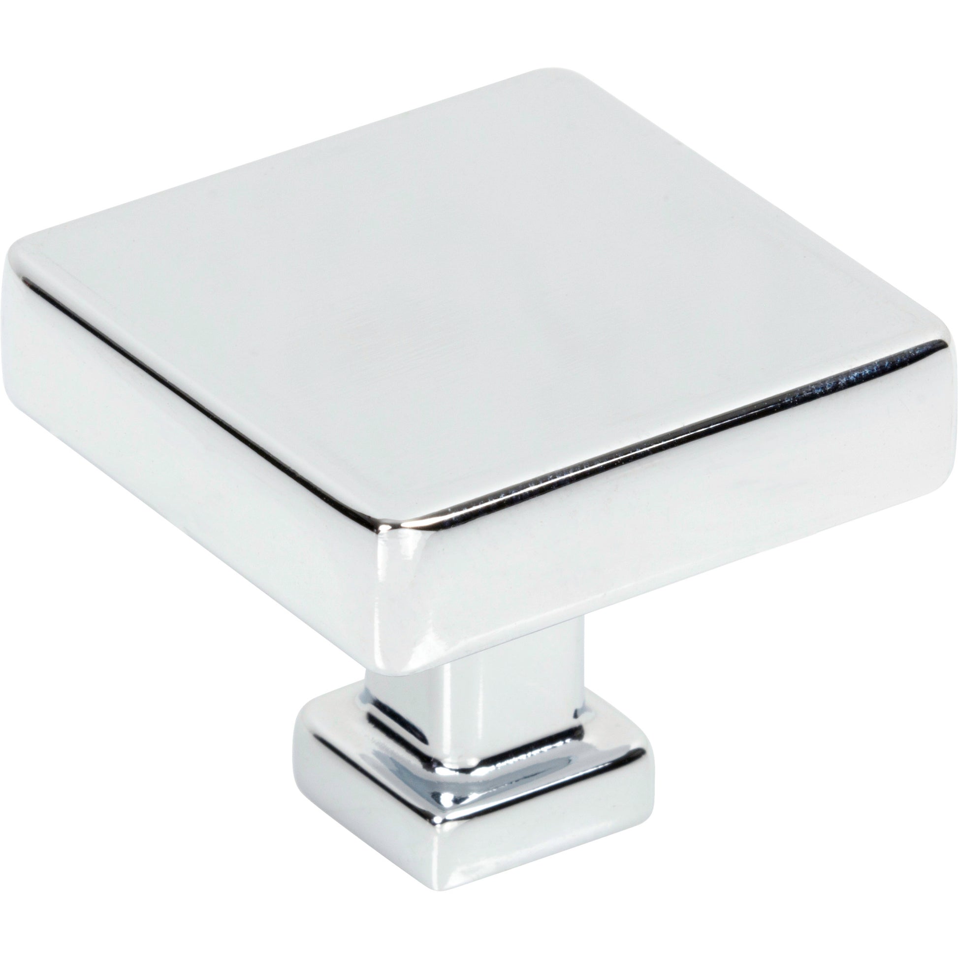 Jeffrey Alexander Nash Square Cabinet Knob Polished Chrome / 1-3/8"