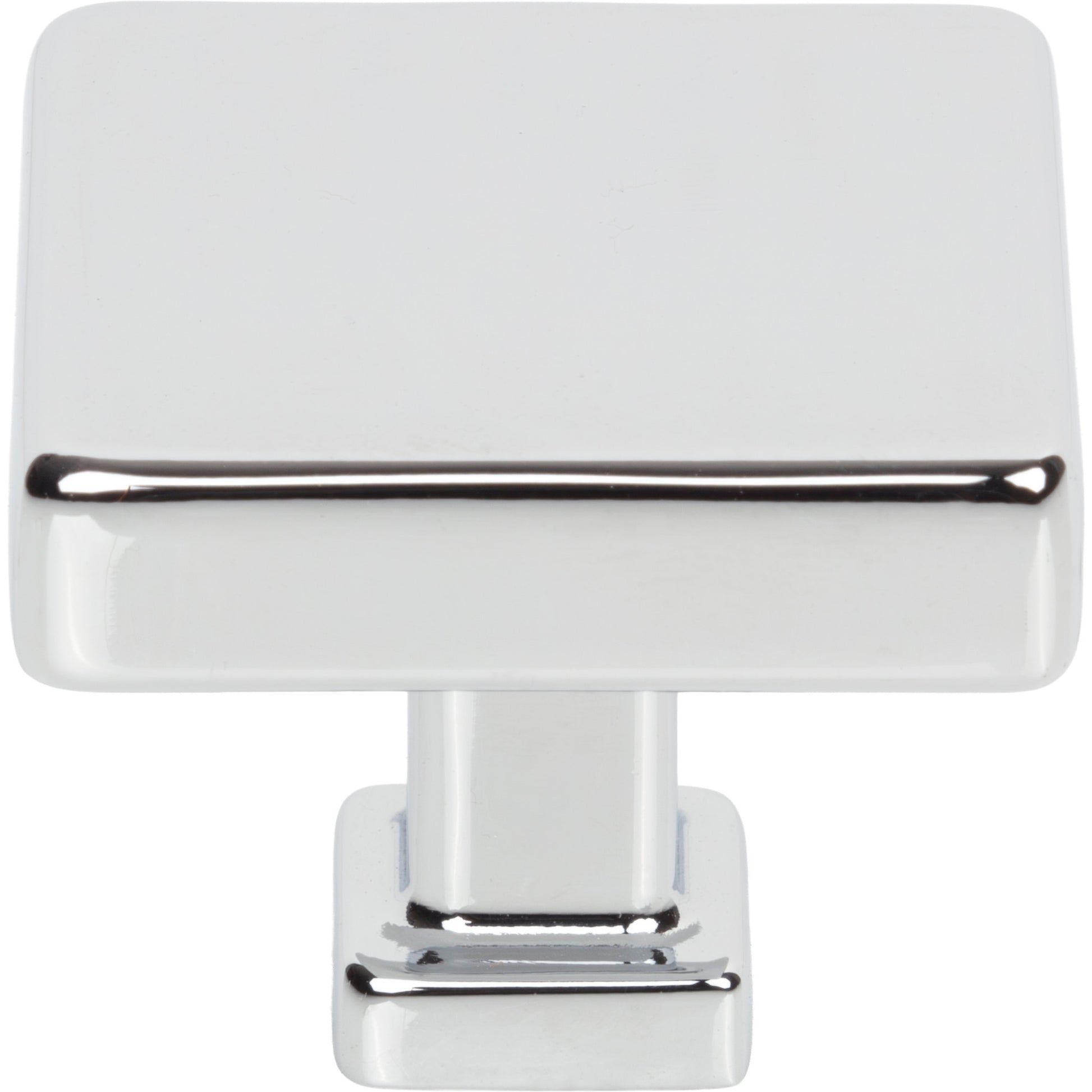 Jeffrey Alexander Nash Square Cabinet Knob Polished Chrome / 1-3/8"