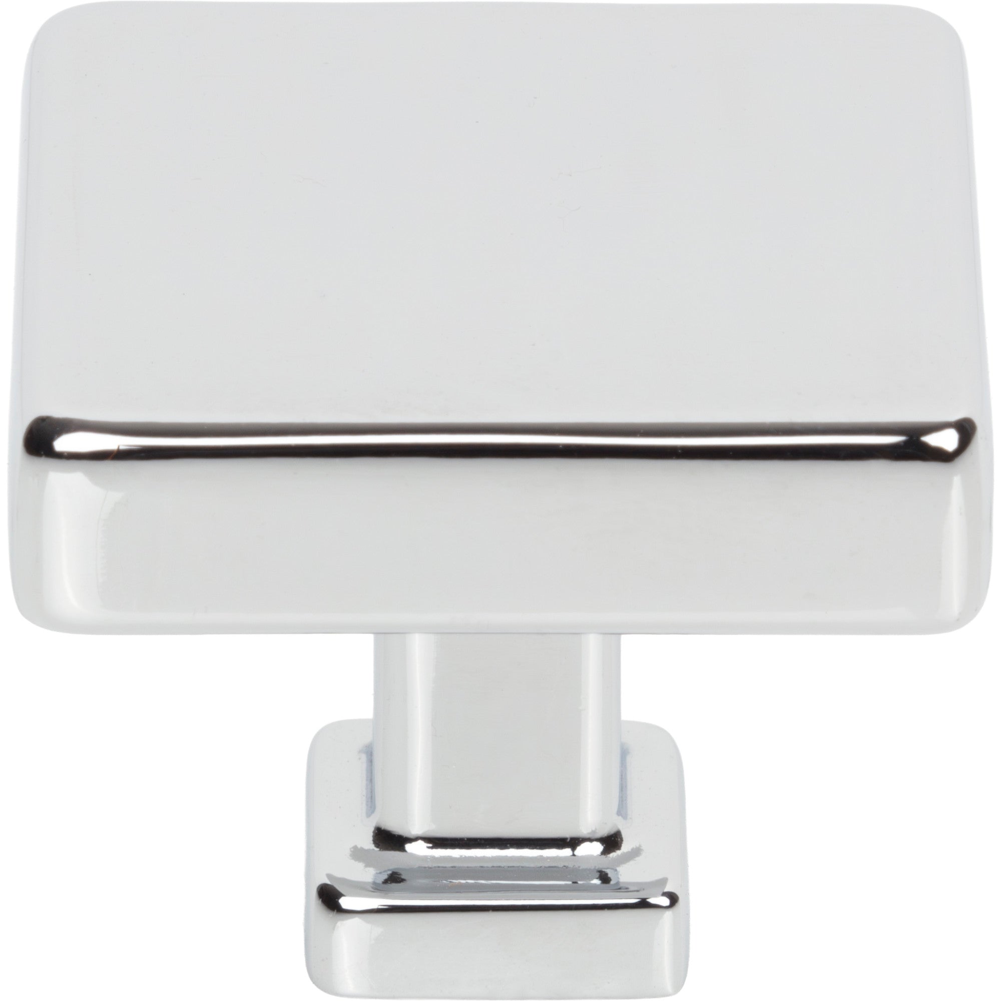 Jeffrey Alexander Nash Square Cabinet Knob Polished Chrome / 1-3/8"