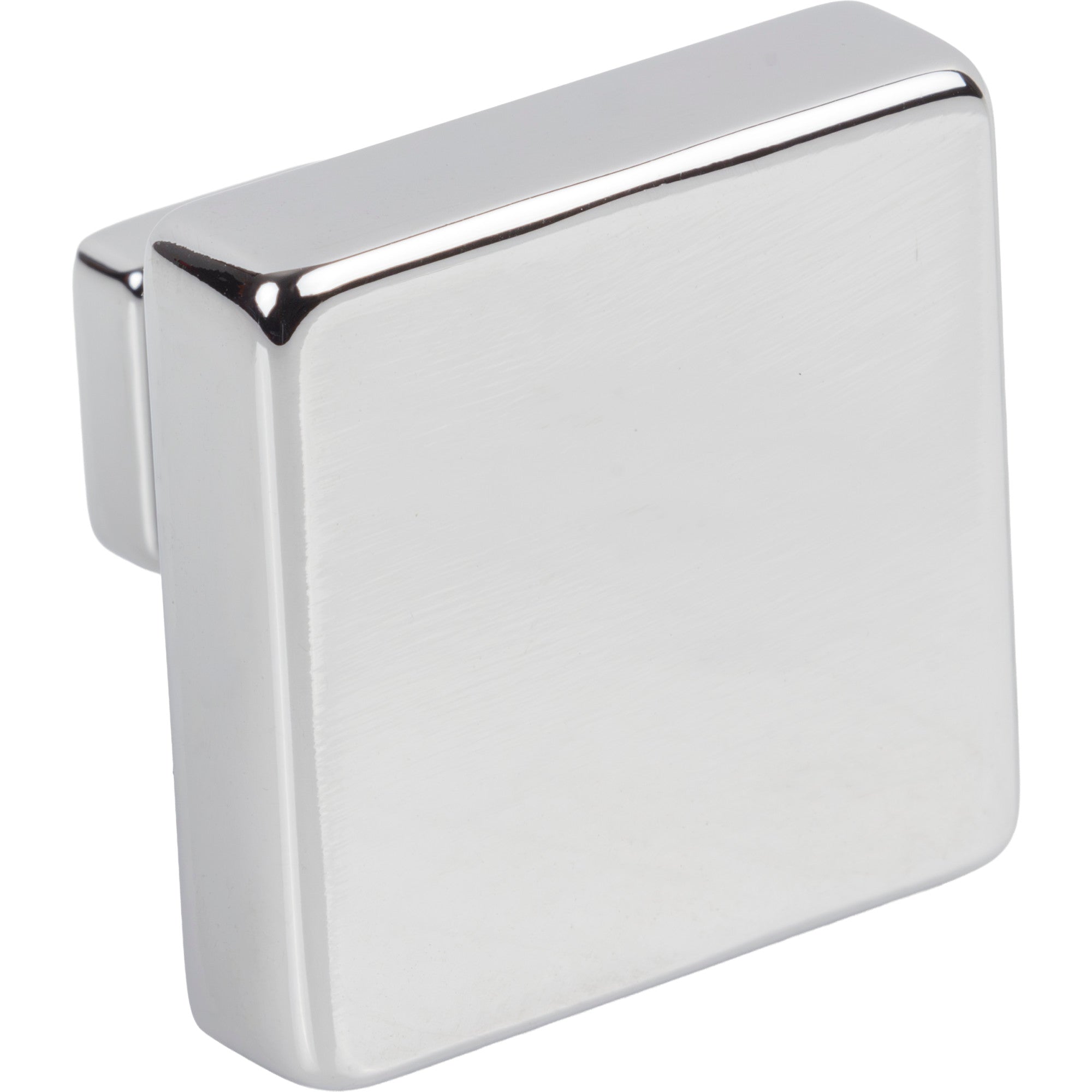 Jeffrey Alexander Nash Square Cabinet Knob Polished Chrome / 1-3/8"