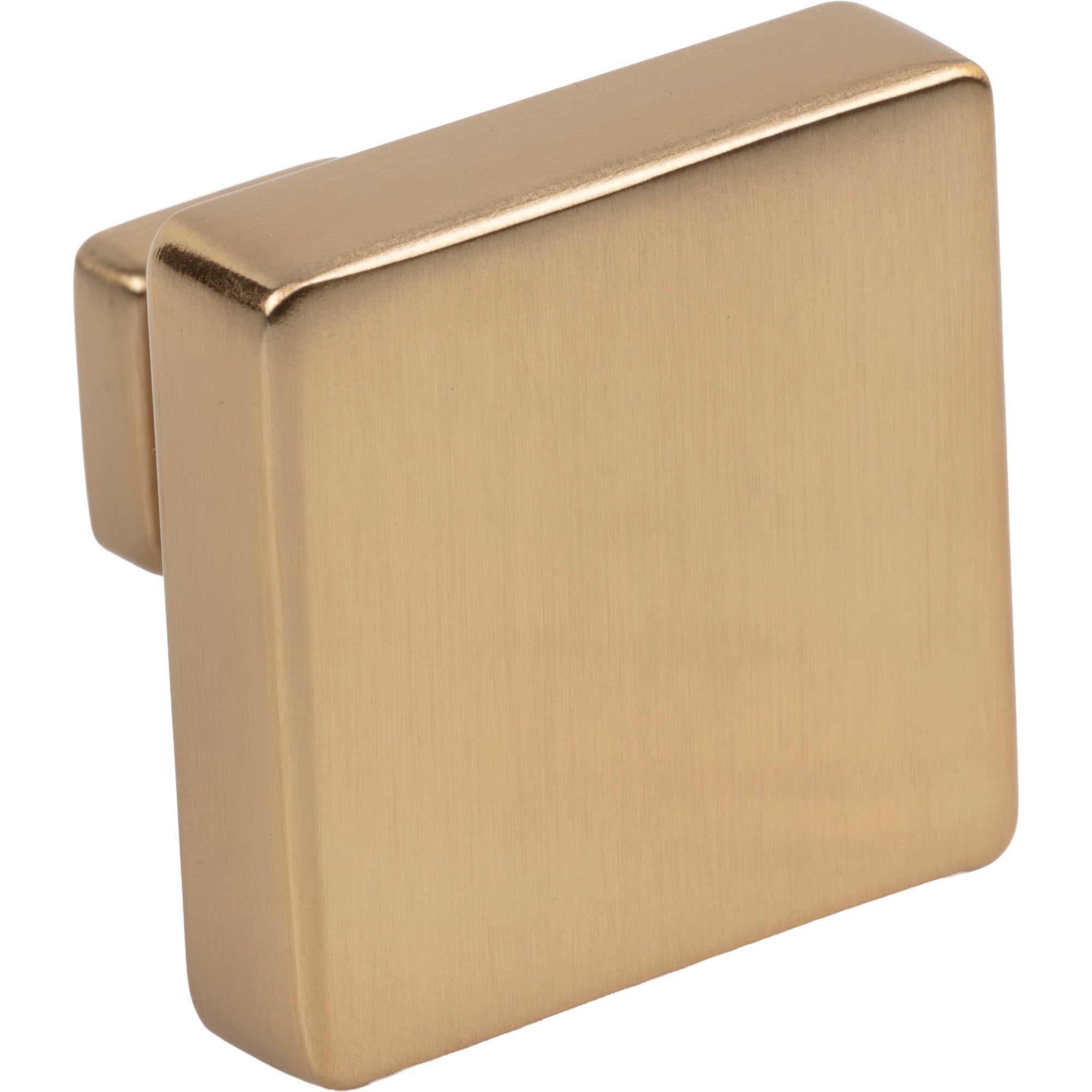 Jeffrey Alexander Nash Square Cabinet Knob Satin Bronze / 1-3/8"