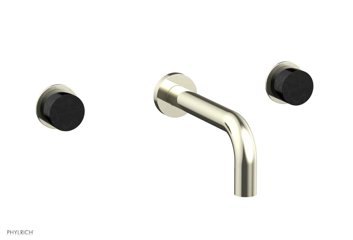 Phylrich BASIC II Wall Lavatory Set White Marble