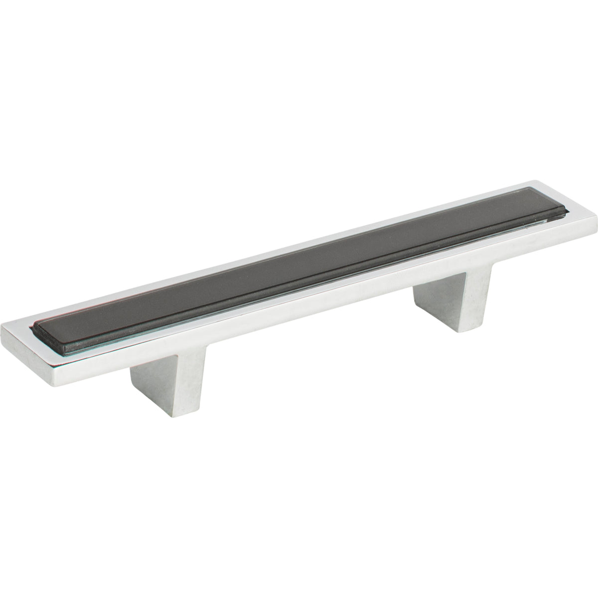 Atlas Spa Black Pull Polished Chrome / 3"