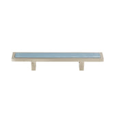 Atlas Spa Blue Pull Brushed Nickel / 3"