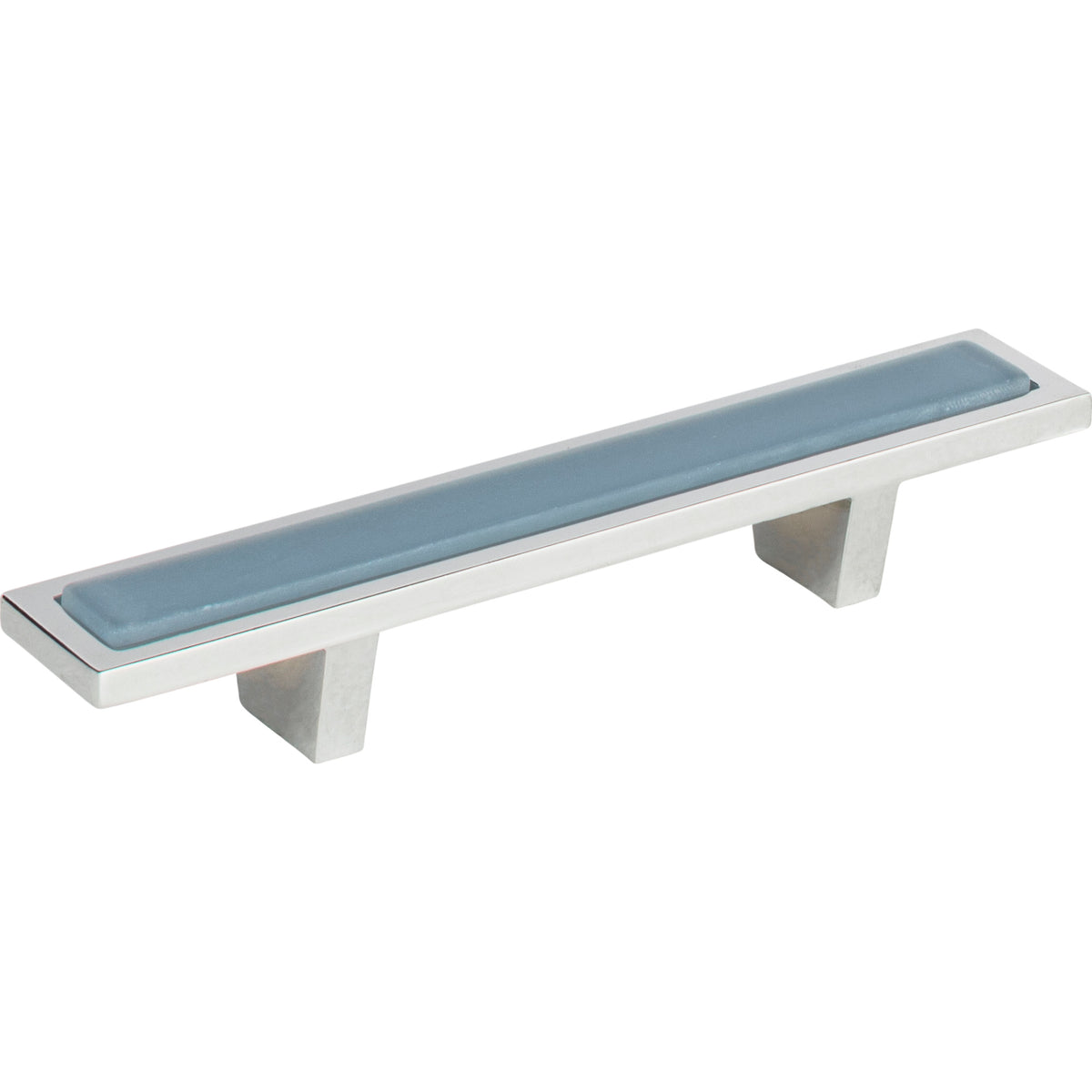 Atlas Spa Blue Pull Polished Chrome / 3"