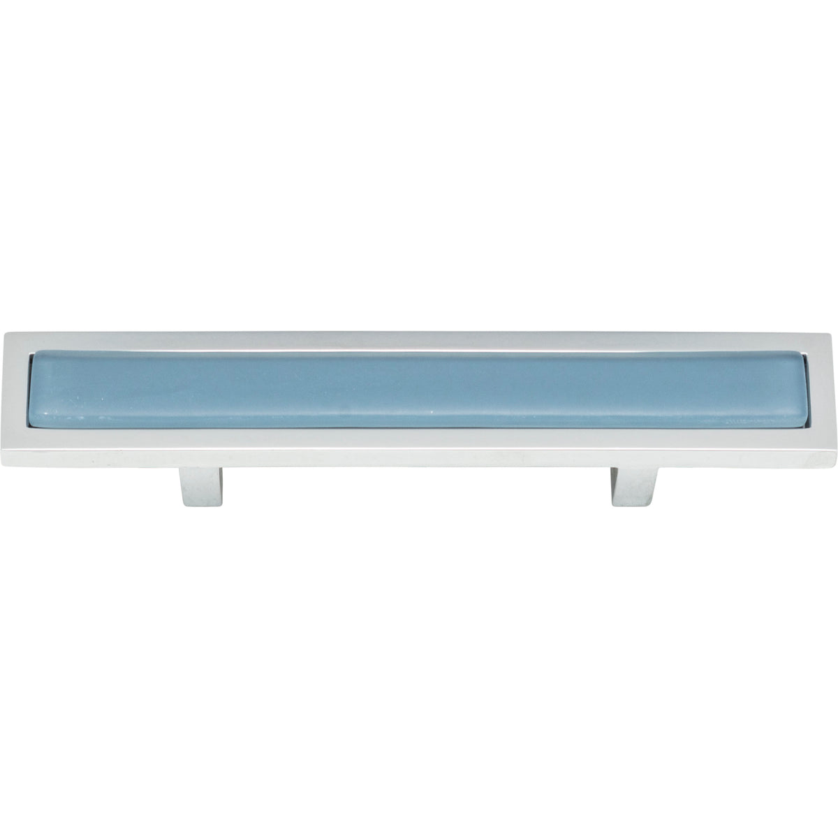 Atlas Spa Blue Pull Polished Chrome / 3"