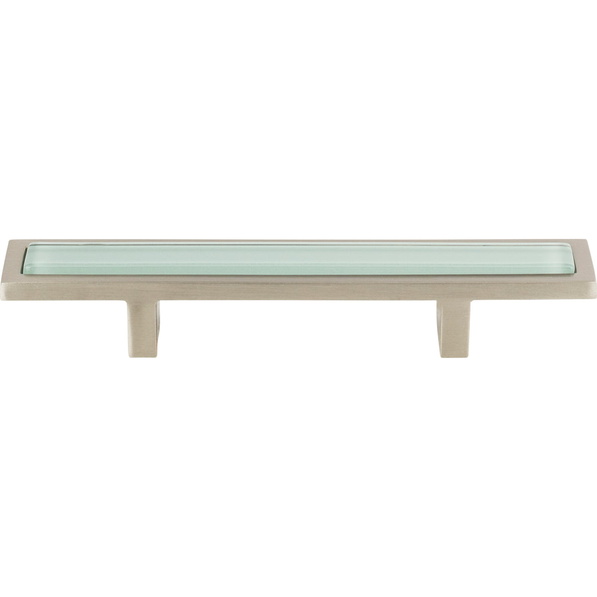 Atlas Spa Green Pull Brushed Nickel / 3"