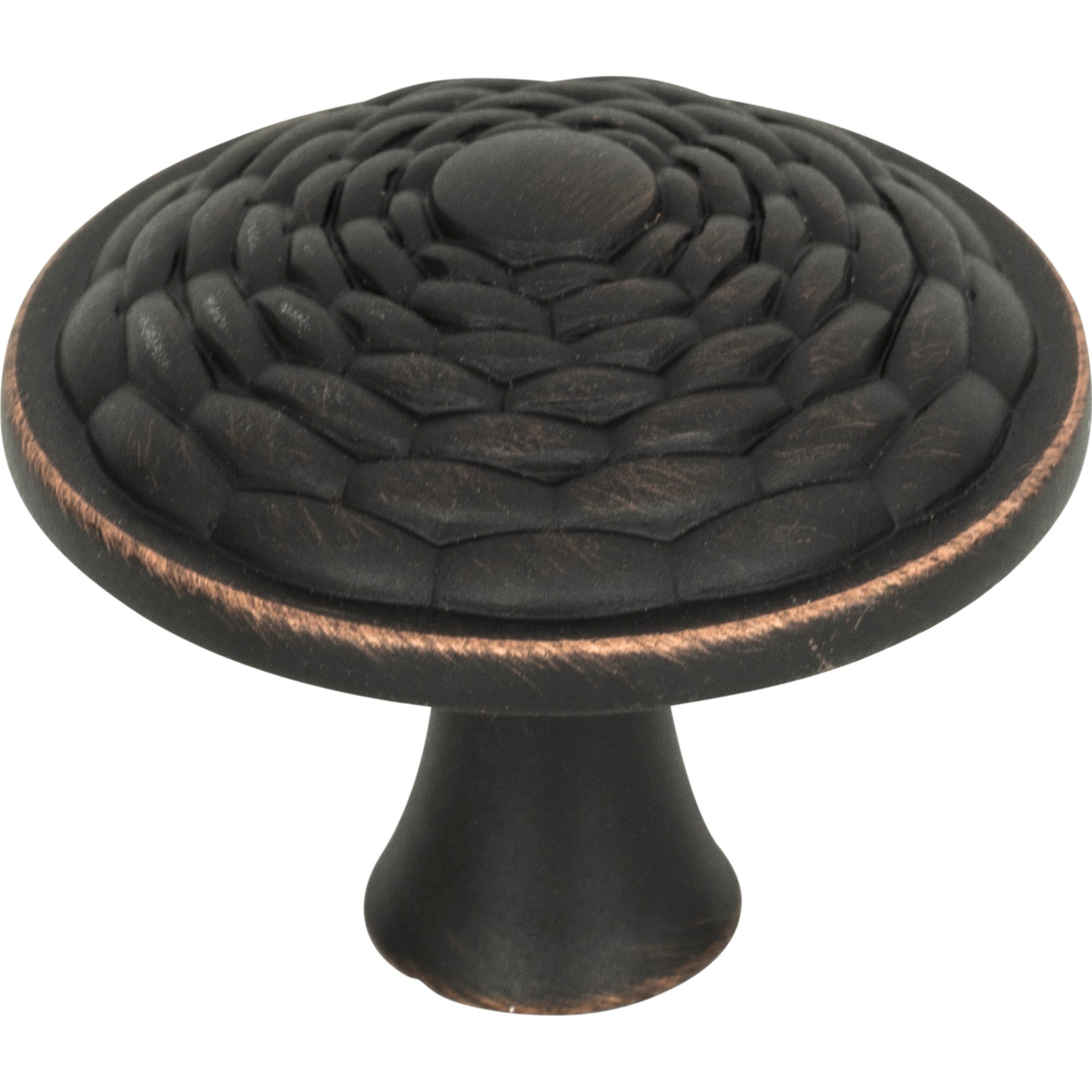 Mandalay Round Knob by Atlas Venetian Bronze