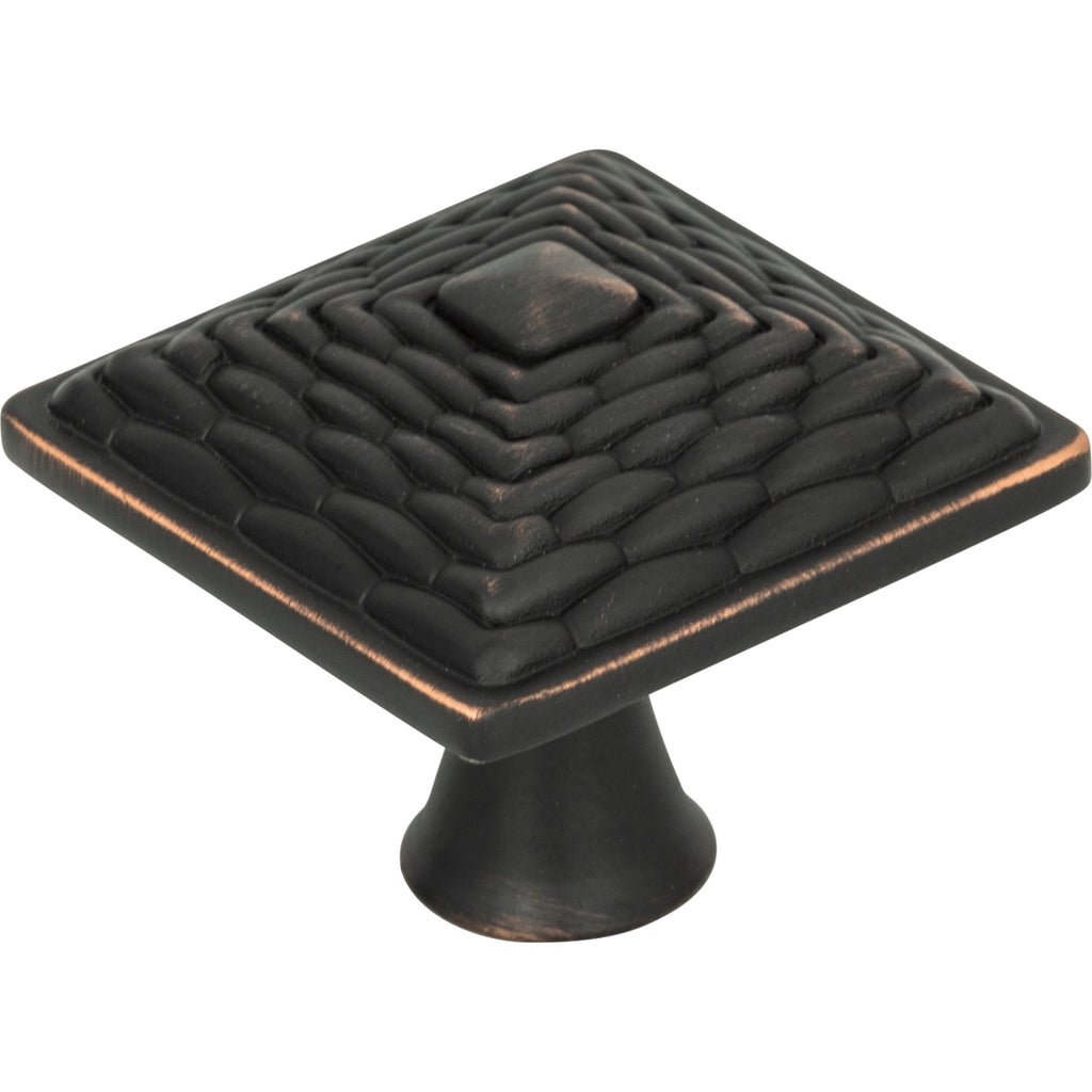 Mandalay Square Knob by Atlas Venetian Bronze