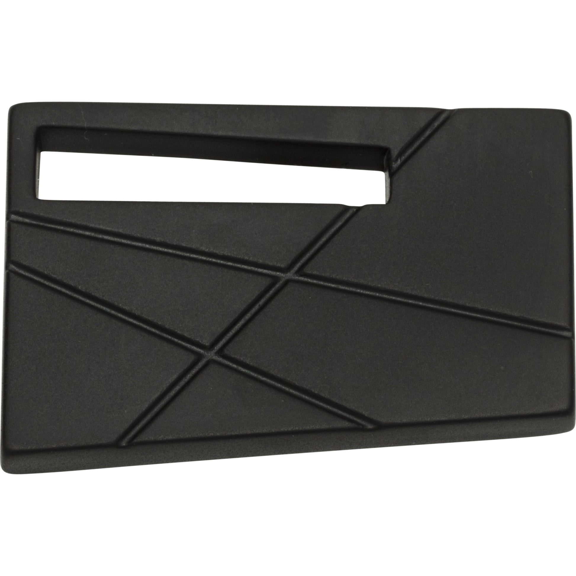 Modernist Left Knob by Atlas Matte Black