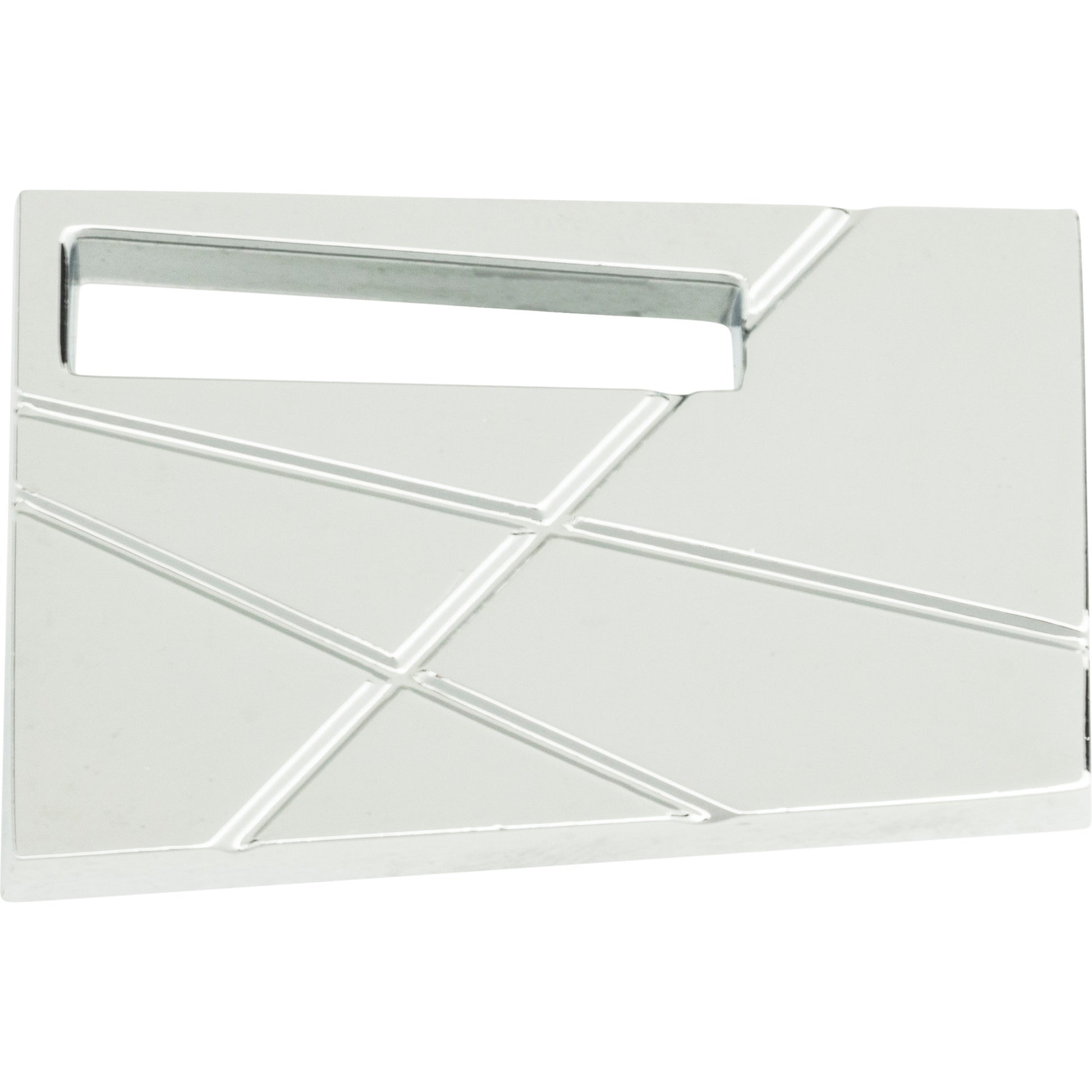 Modernist Left Knob by Atlas Polished Chrome