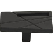 Modernist Right Knob by Atlas Matte Black
