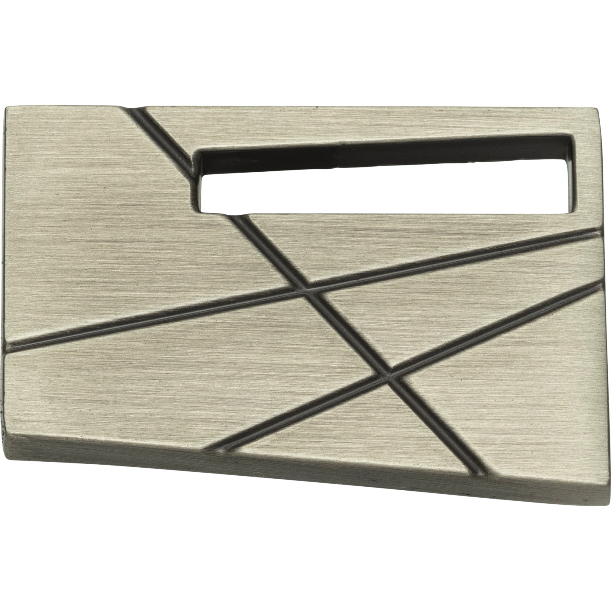 Modernist Right Knob by Atlas Brushed Nickel