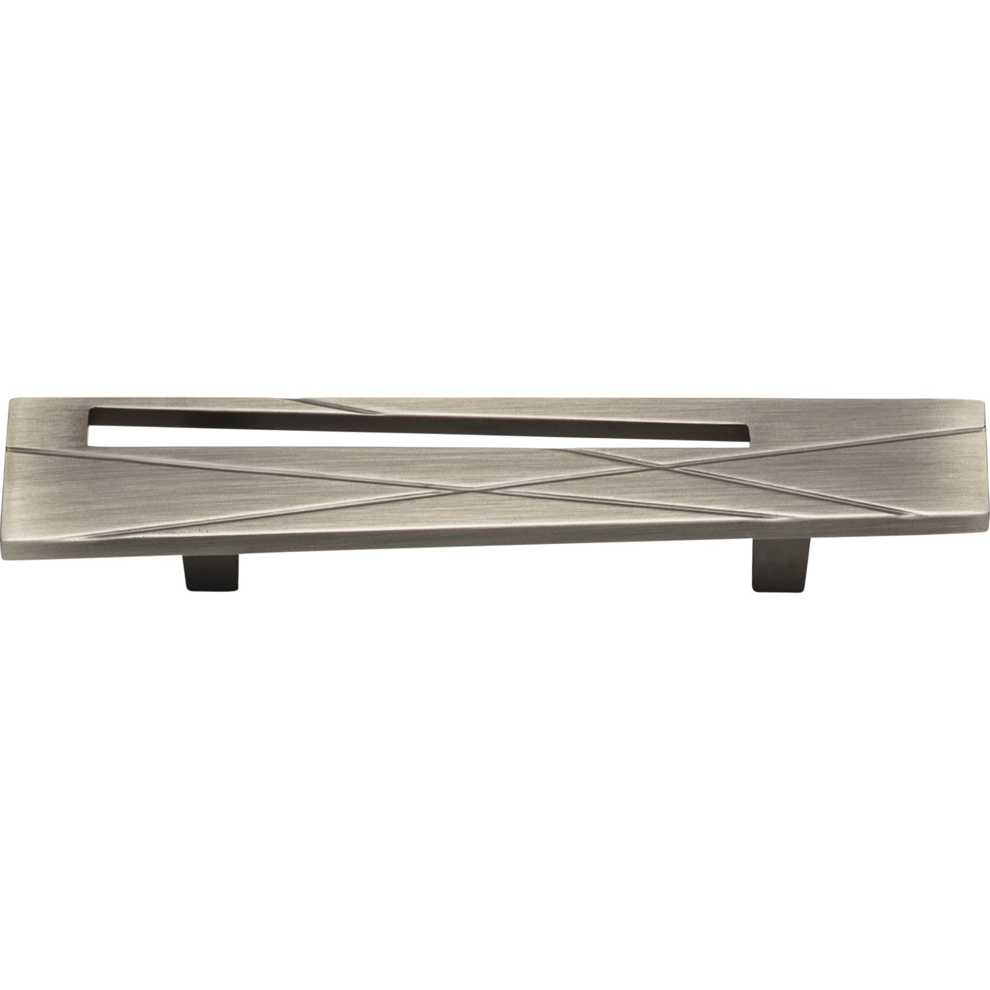Modernist Left Pull by Atlas Brushed Nickel